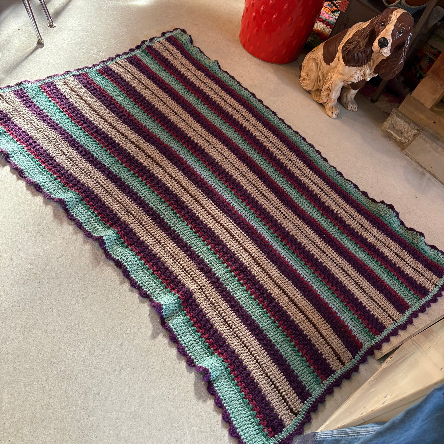 【USA vintage】granny blanket