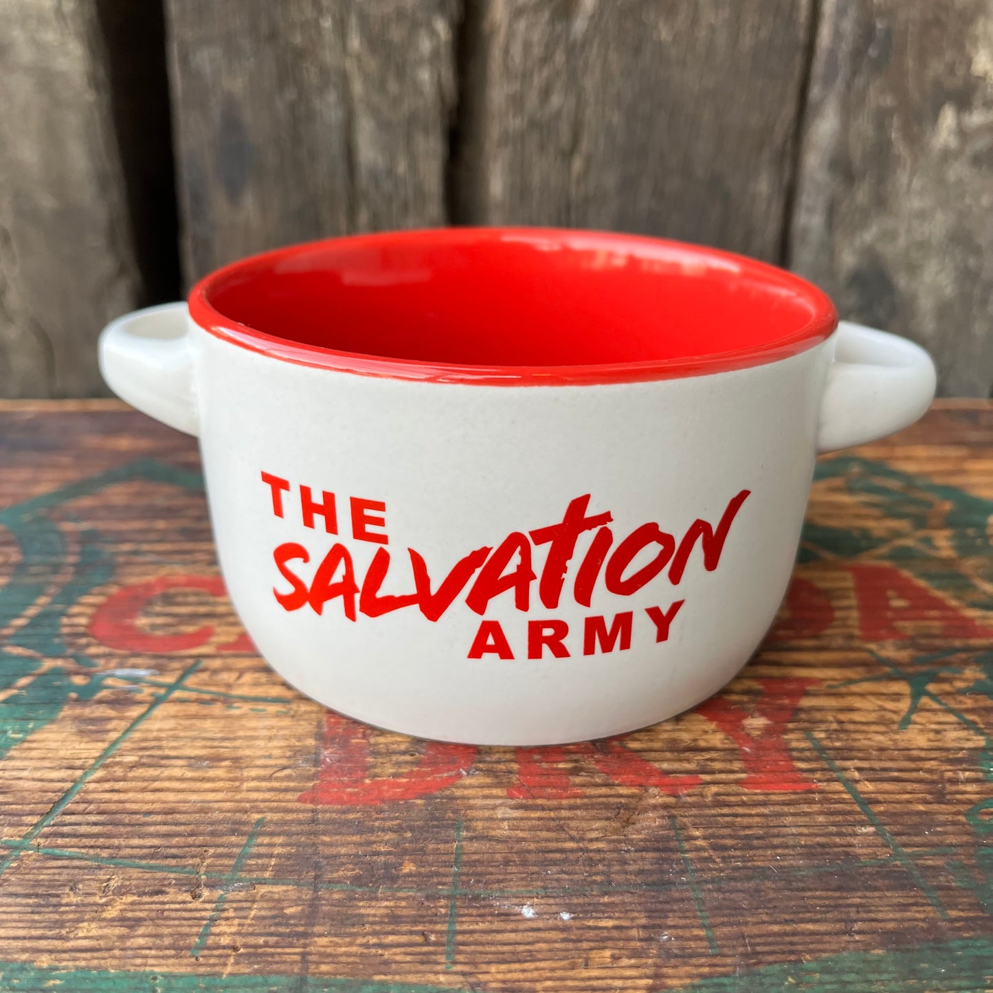 【USA vintage】THE SALVATION ARMY Soup Mug