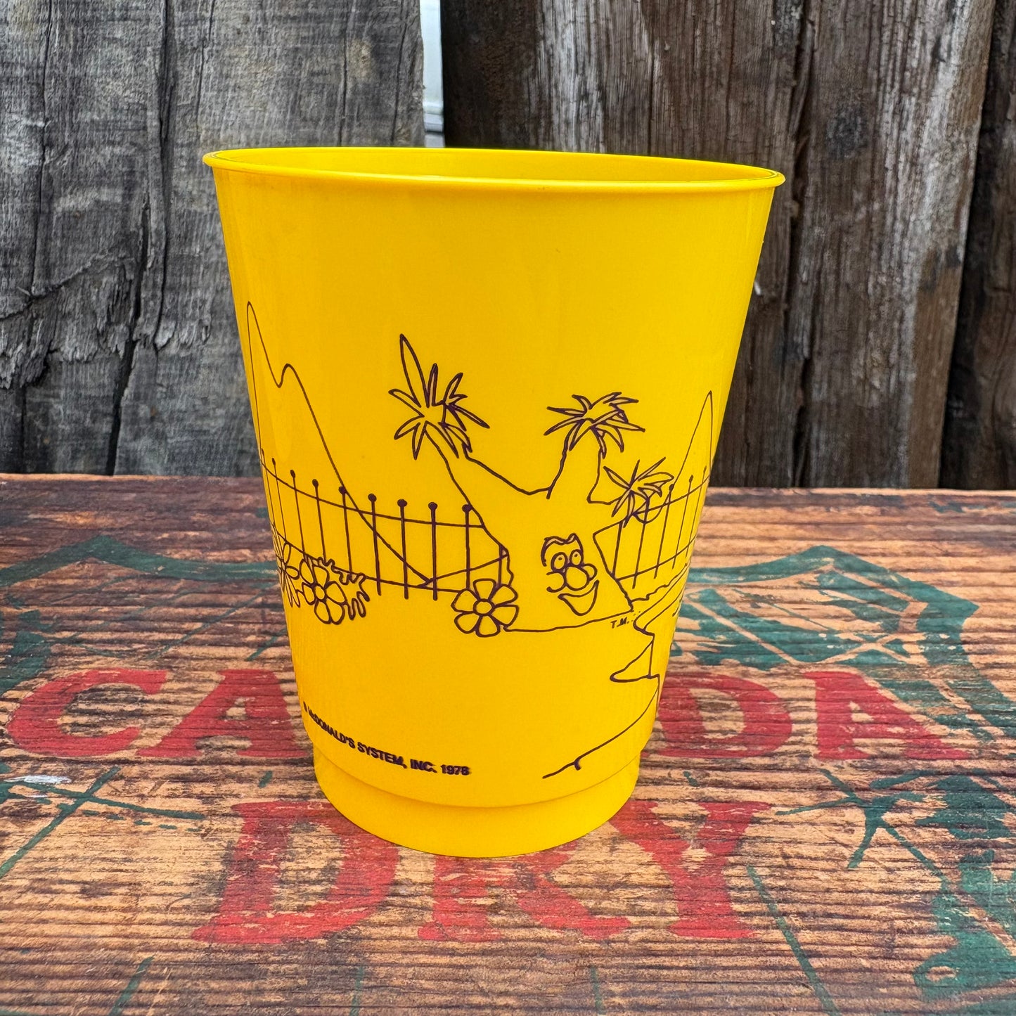 【1978 USA vintage】McDonald plastics cup