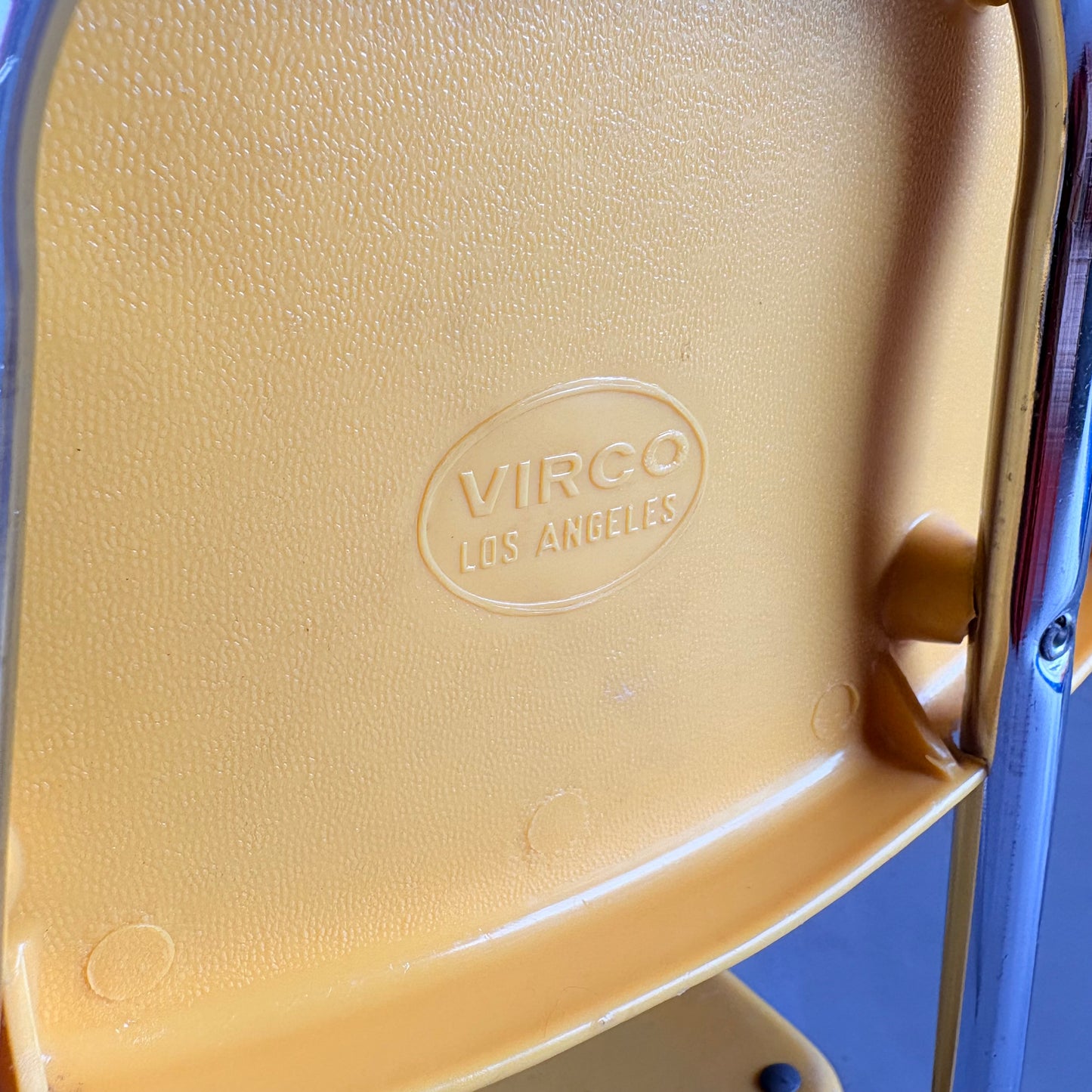 【USA vintage】VIRCO School Chair Yellow