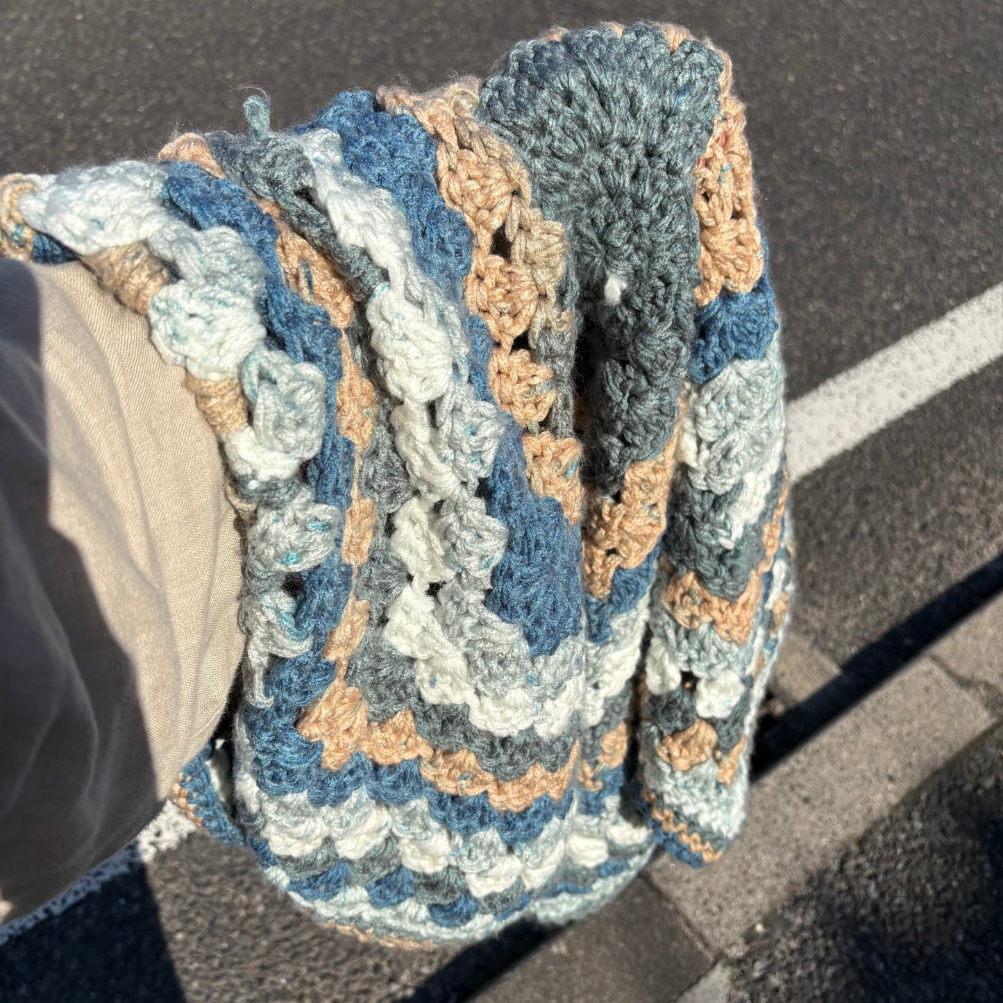 【 USA vintage】granny blanket