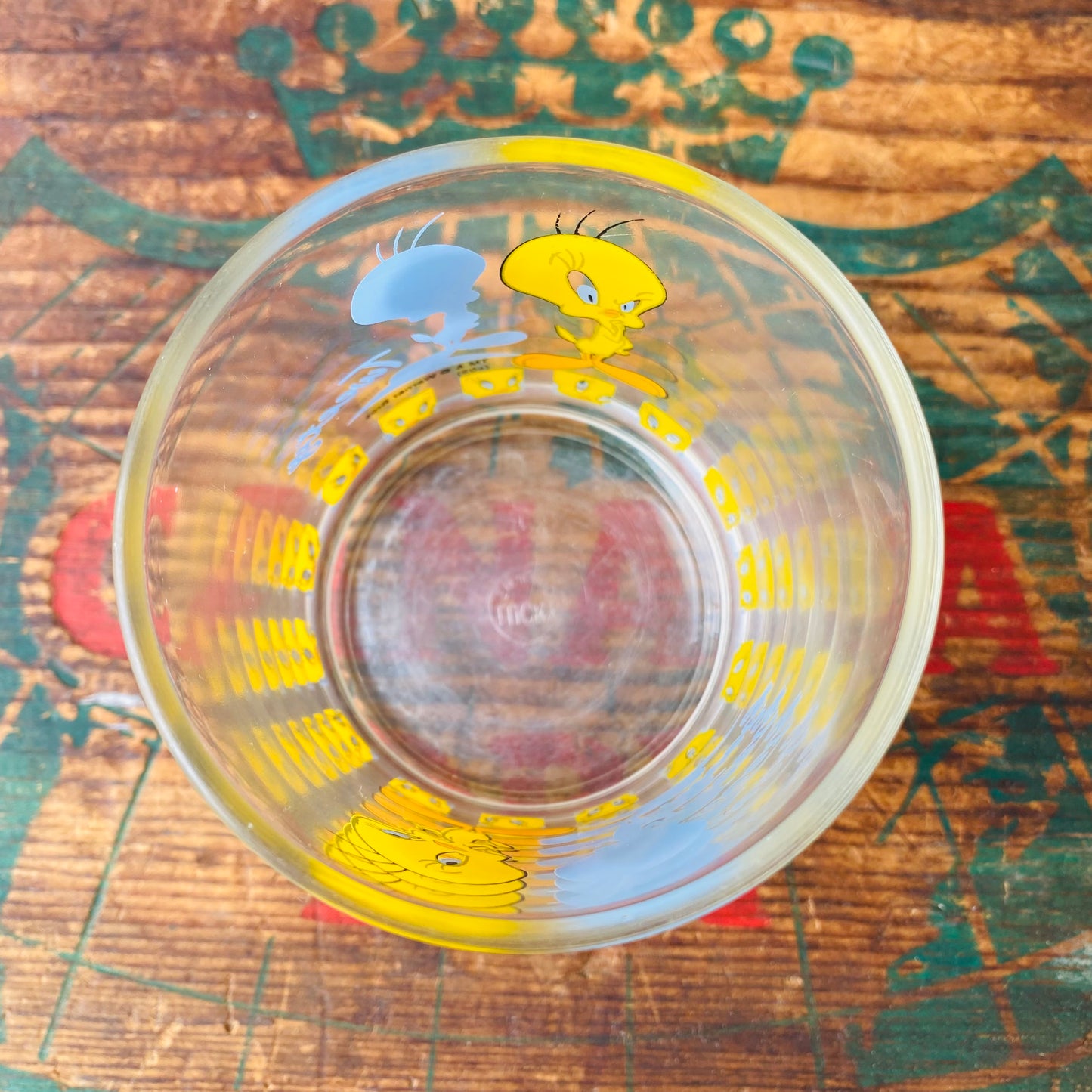 【vintage】LUKEY Tweety glass