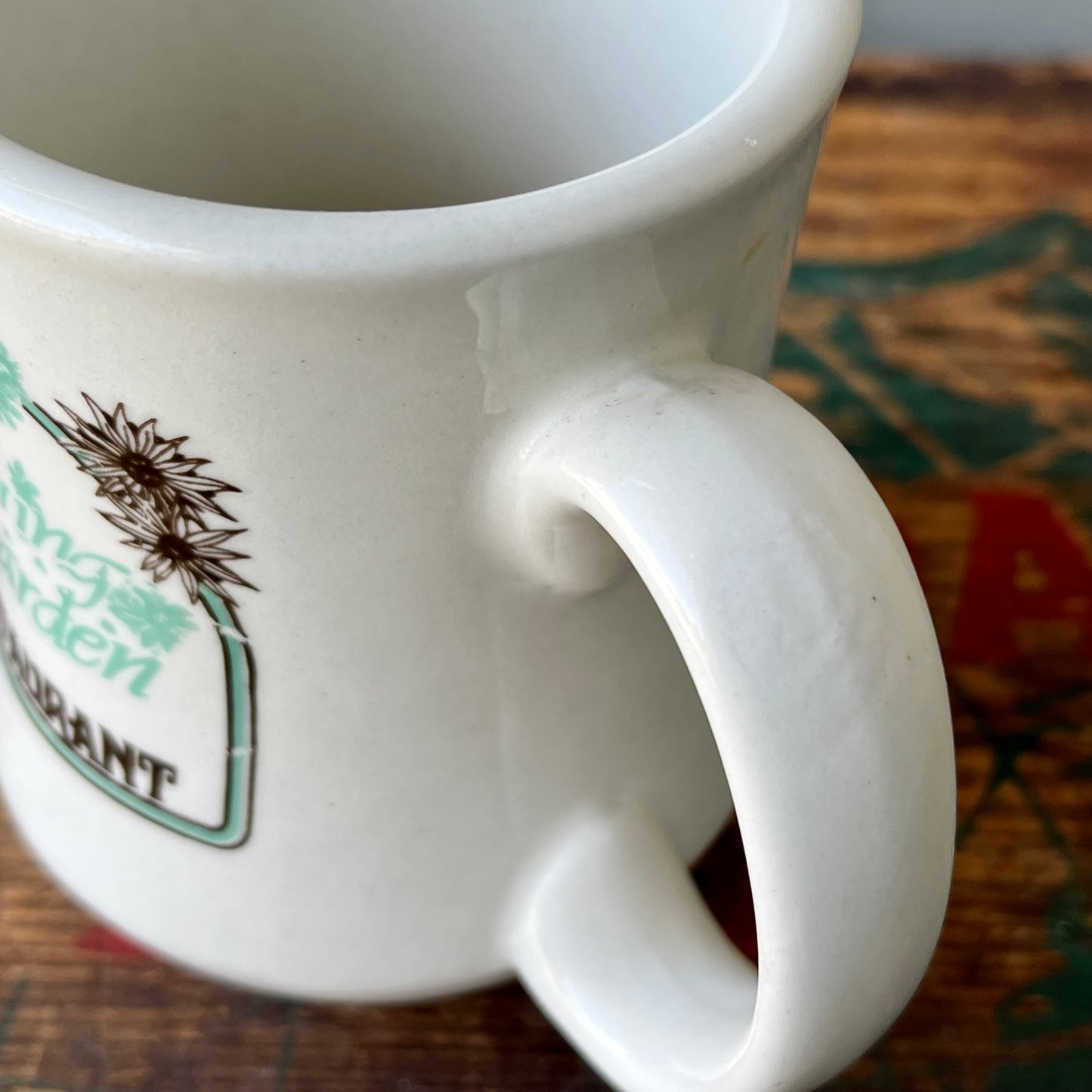 【USA vintage】Spring Garden Restaurant Mug