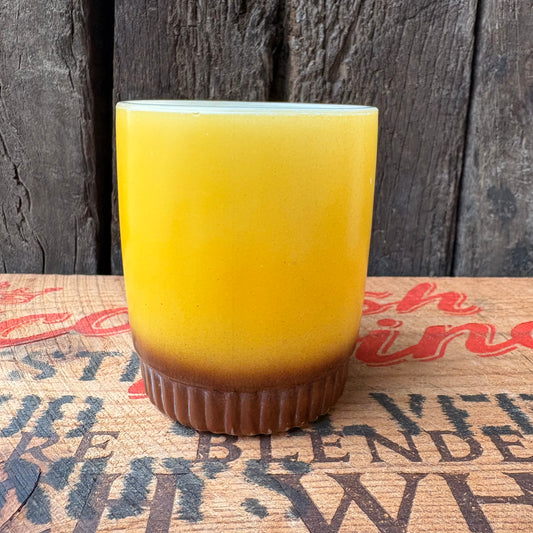 【1960s USA vintage】Fire-King ribbedbottom Mugcup