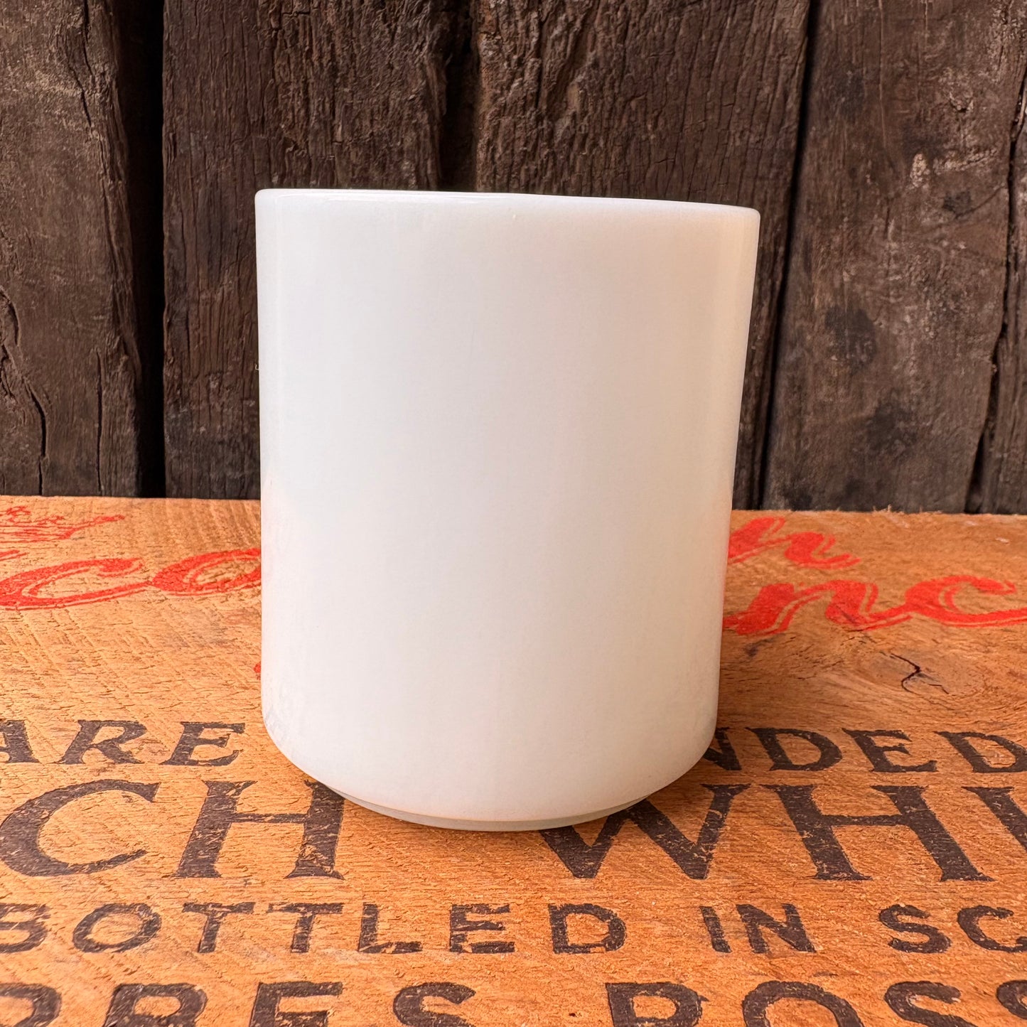 【USA vintage】Hazel-Atlas Milk Glass Mug