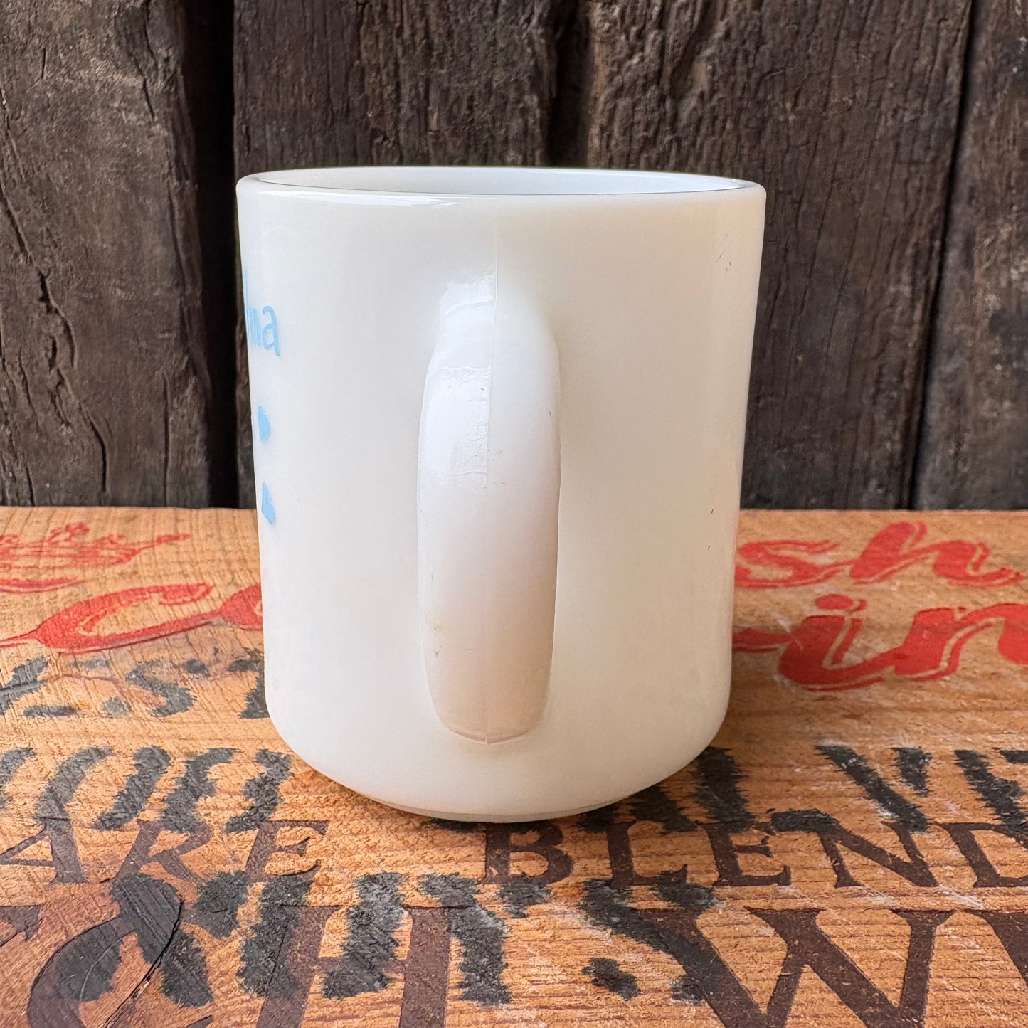 【USA vintage】HAZEL ATLAS mugcup Grandma