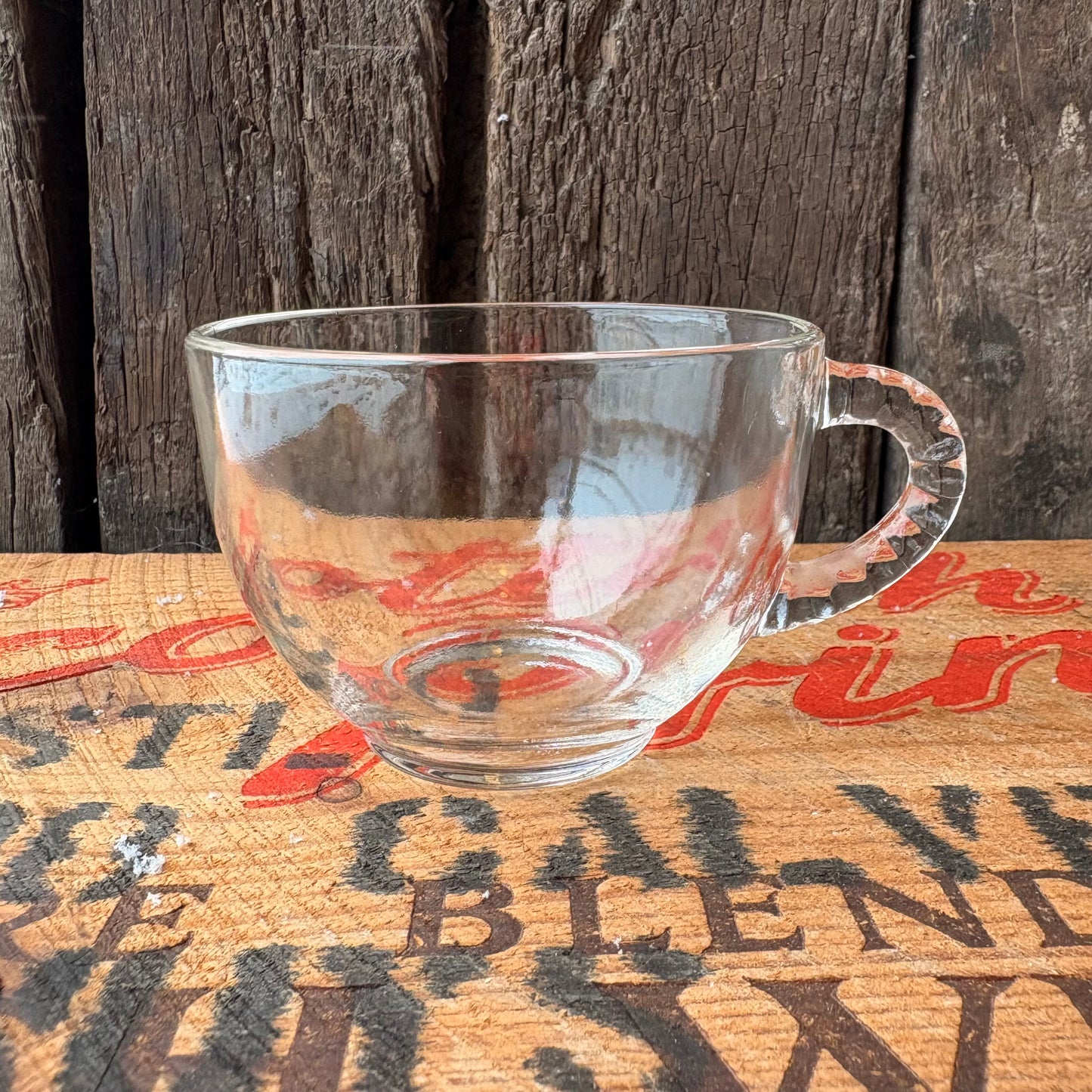 【USA vintage】Federal Glass Snack Set Cup
