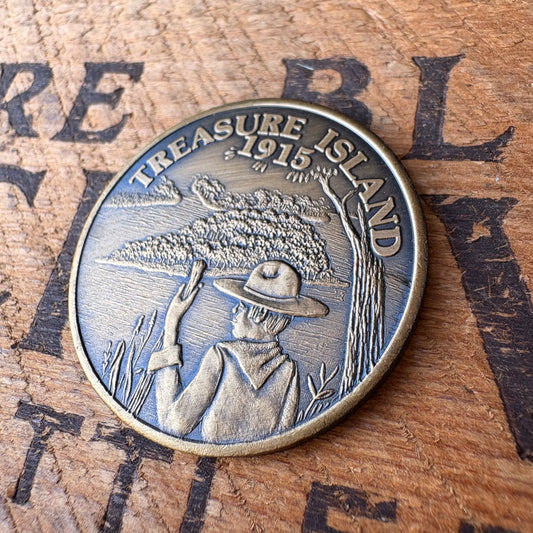 【1980s USA vintage】BOY SCOUTS OF AMERICA 1915 Commemorative Coin