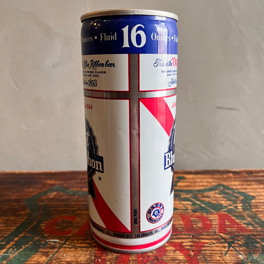 【USA vintage】Pabst Blue Ribbon Beer Can