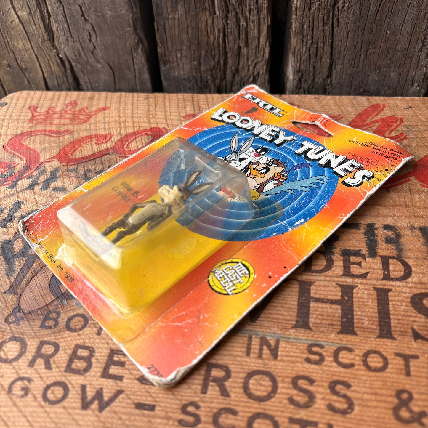 【1980s USA vintage】Looney Tunes Wile E. Coyote Figure