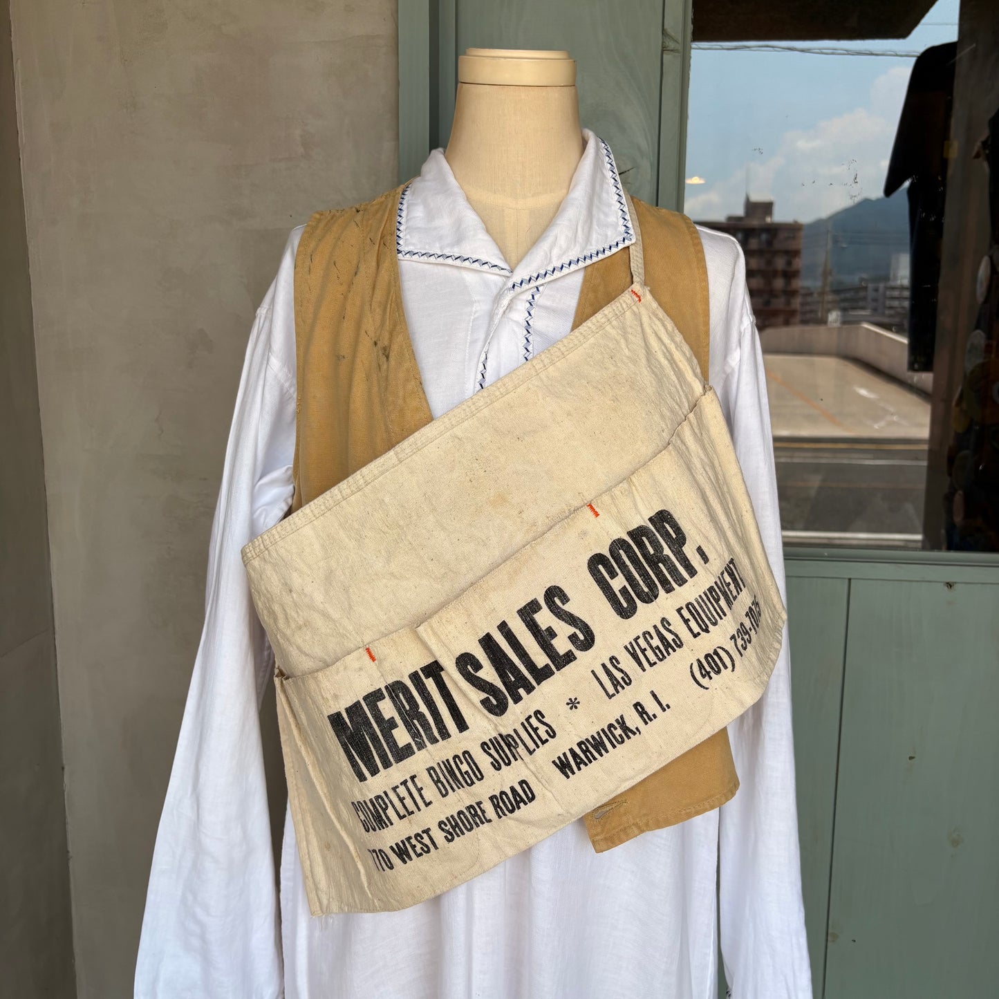【USA vintage】work apron