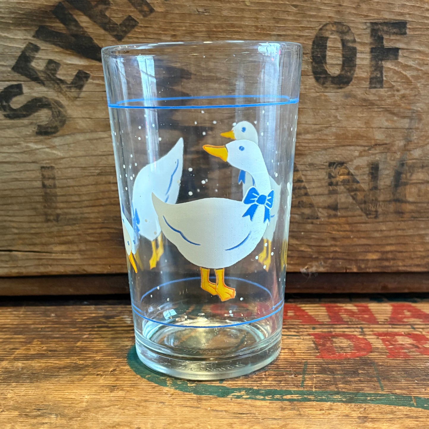 【Vintage】 Juice Glasses duck