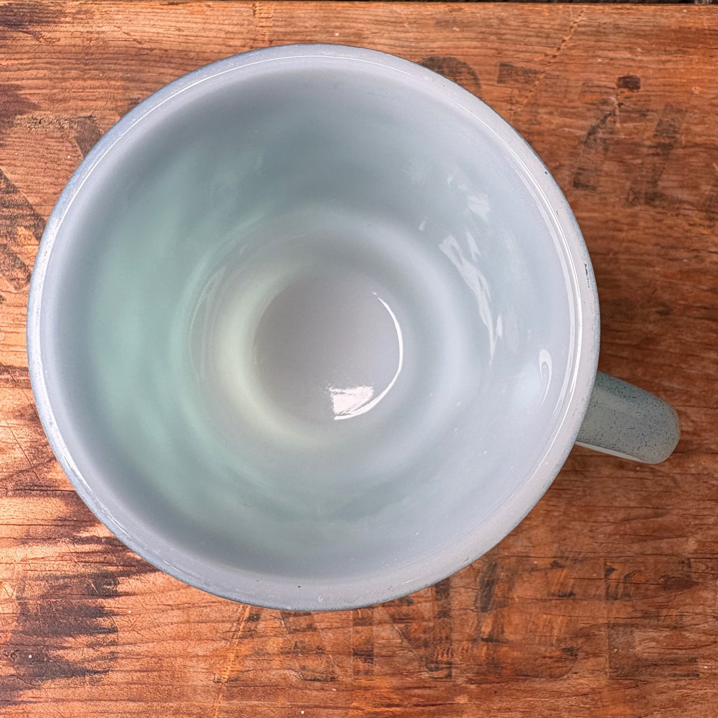 【1960s-1976 USA vintage】Fire-King Kimberley mug Blue