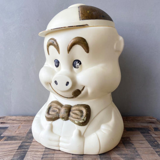 【1940s USA vintage】Porky Pig クッキージャー