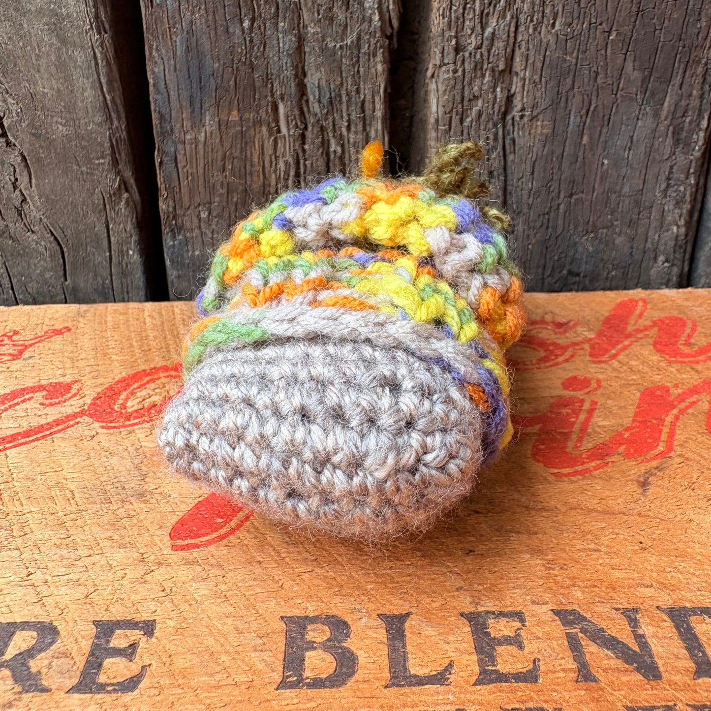 【USA vintage】handmade knitted plush toy