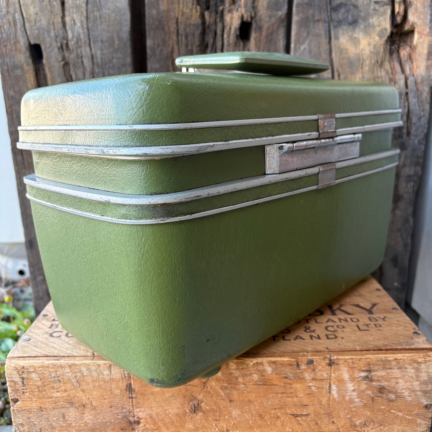 【1960s USA vintage】Samsonite Train Case