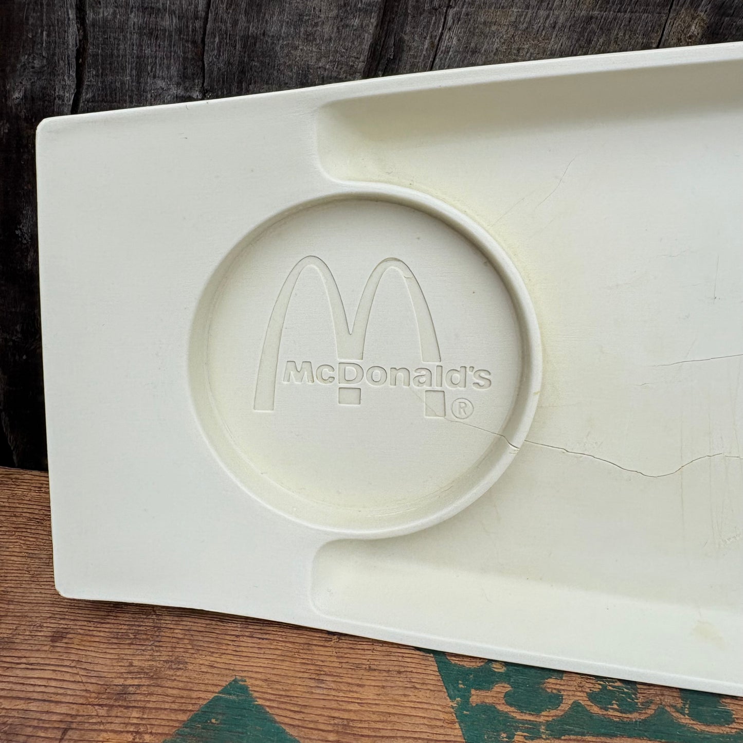 【1970s USA vintage】McDonald tray MAYOR McCHEESE