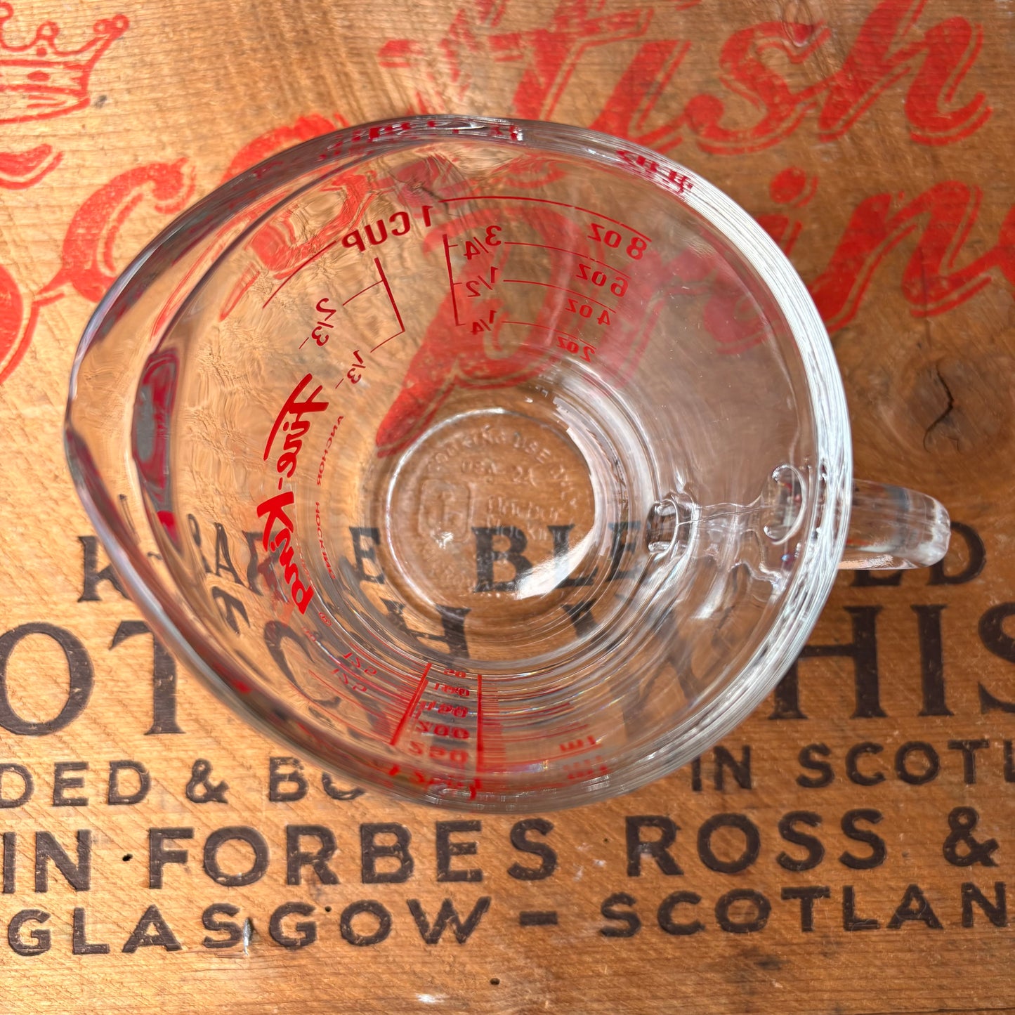 【1970-1980s USA vintage】Fire-King Measuring Cup