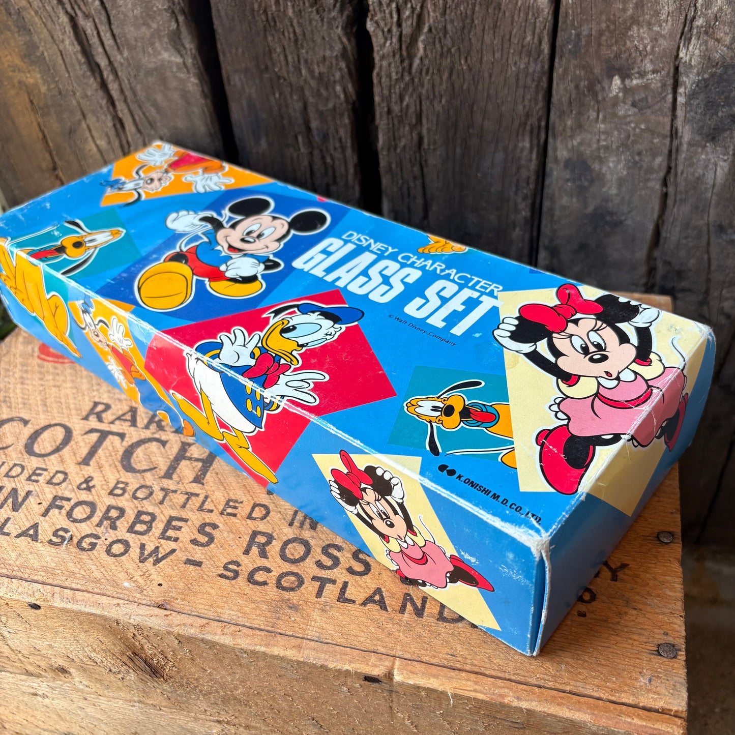 【1980s vintage】Disney Character GLASS SET