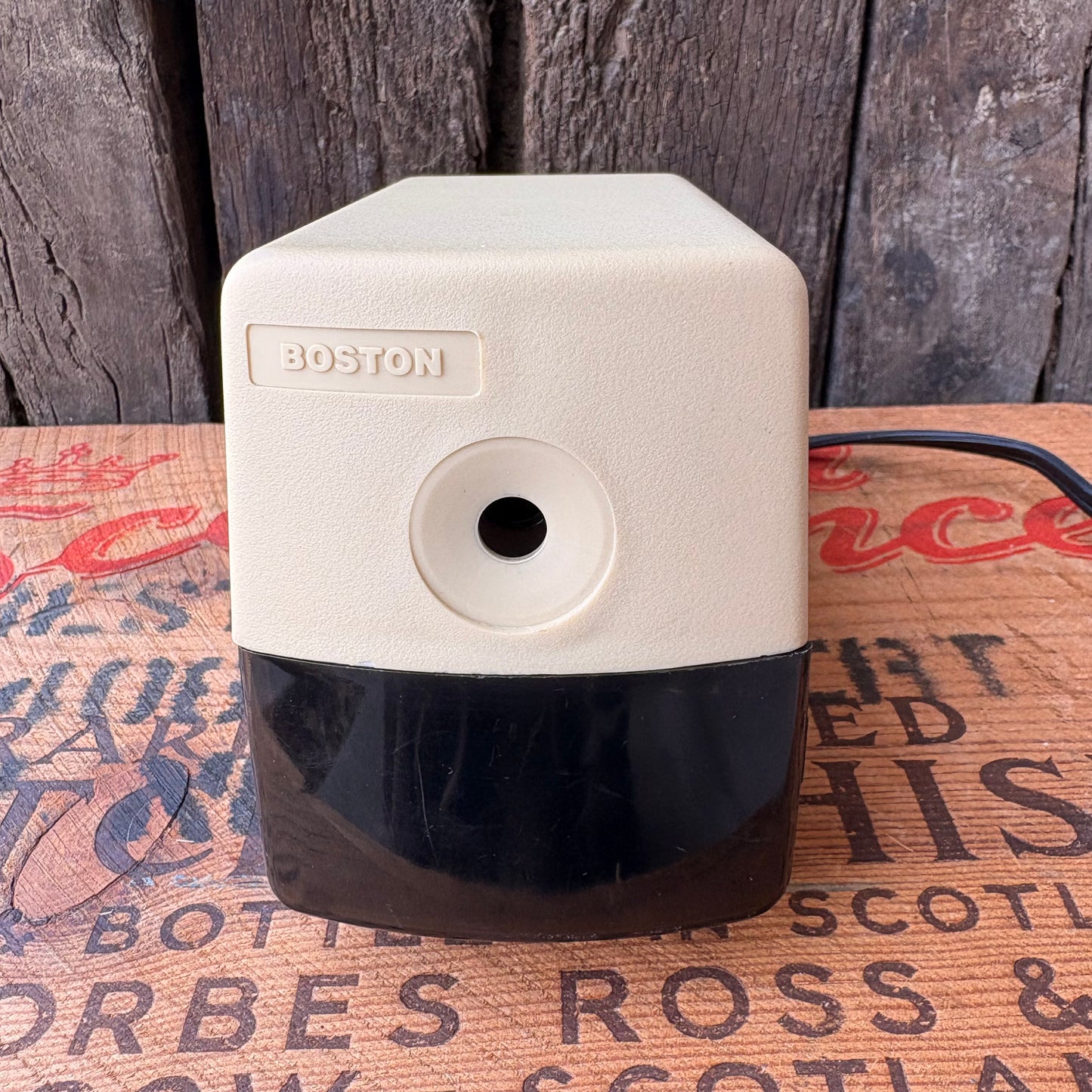 【1960s USA vintage】BOSTON Model 19 Electric Pencil Sharpener