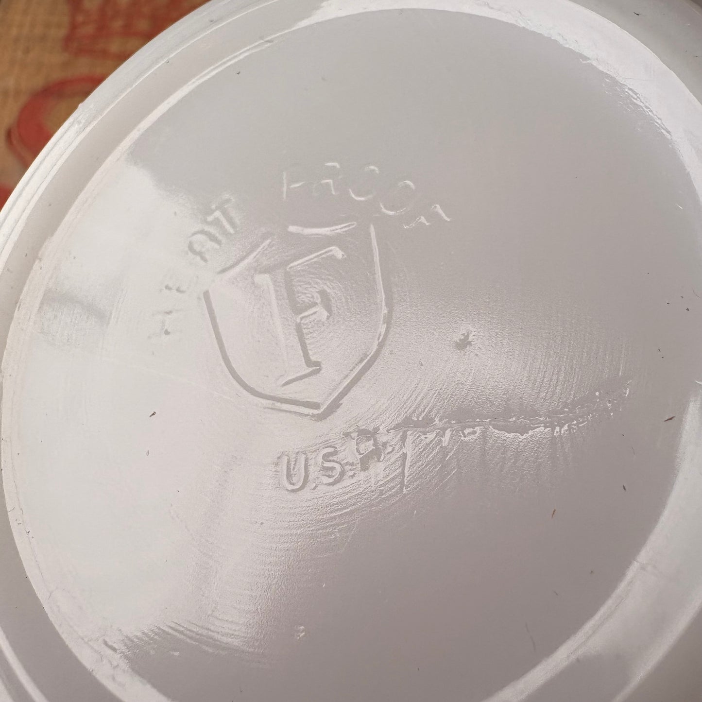 【1960s USA vintage】Y.M.C. Bank Customer Appreciation FEDERAL Glass Mug