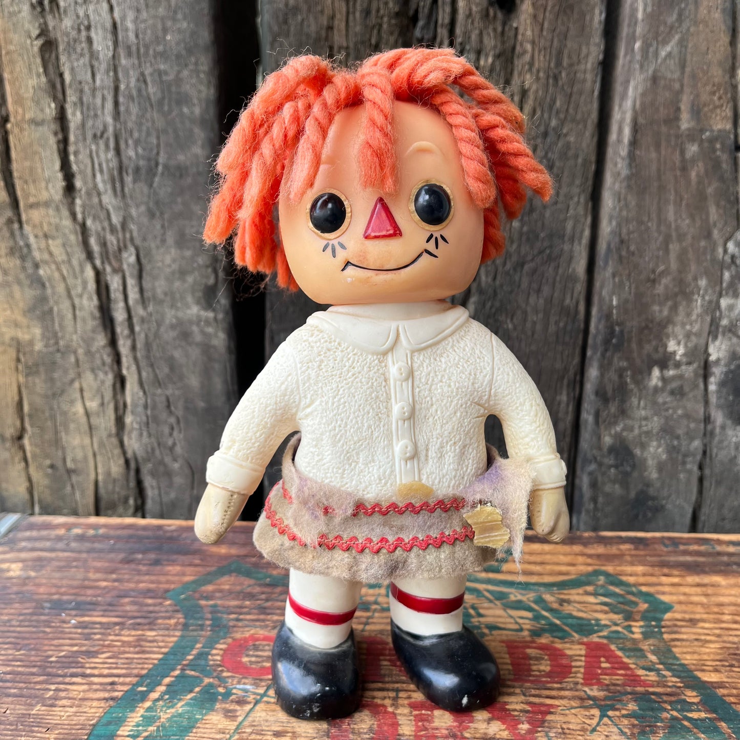 【USA ‘74 vintage】Raggedy Ann Coin Bank Ann