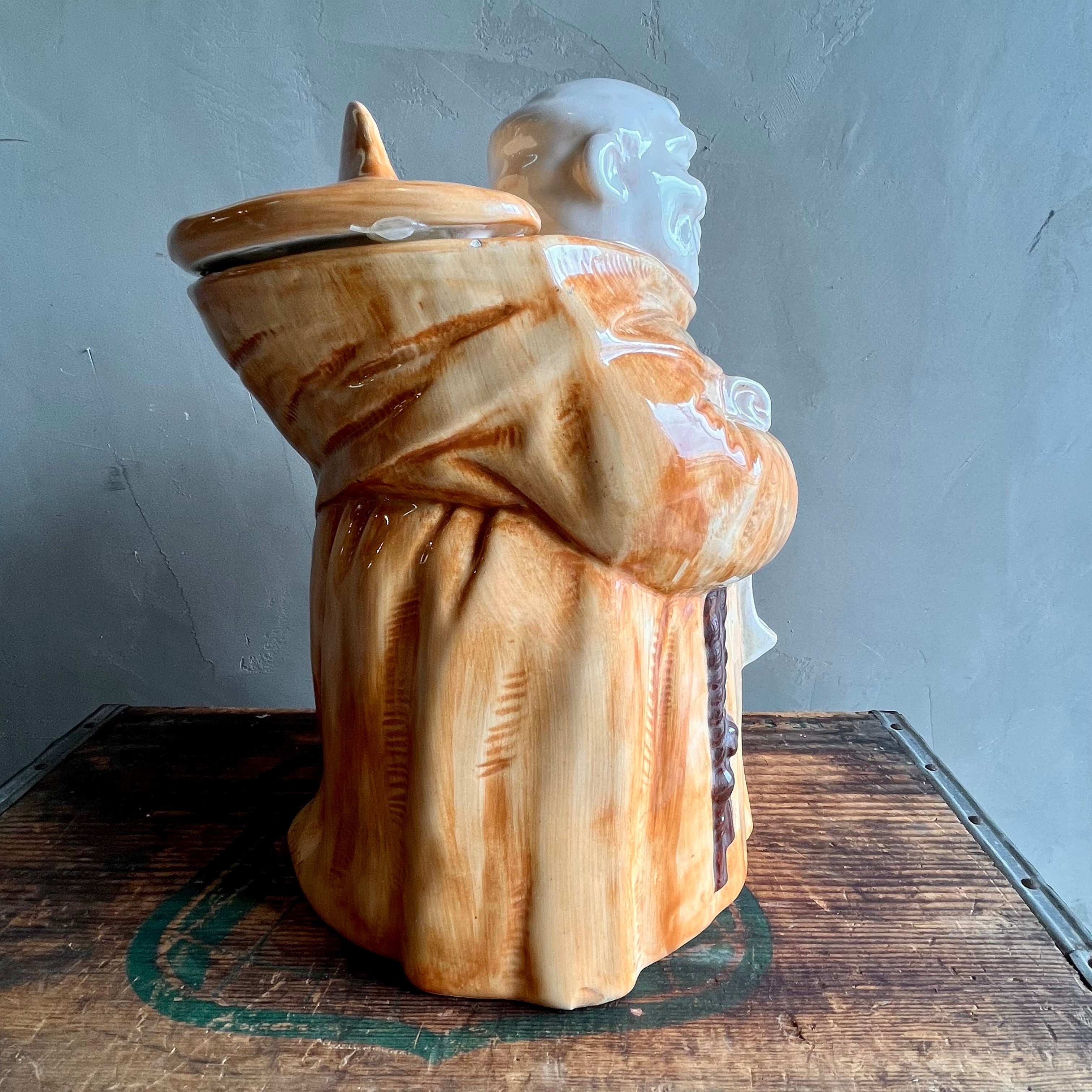 USA vintage】TREASURE CRAFT Monk Cookie Jar – 雑貨屋ポッポ