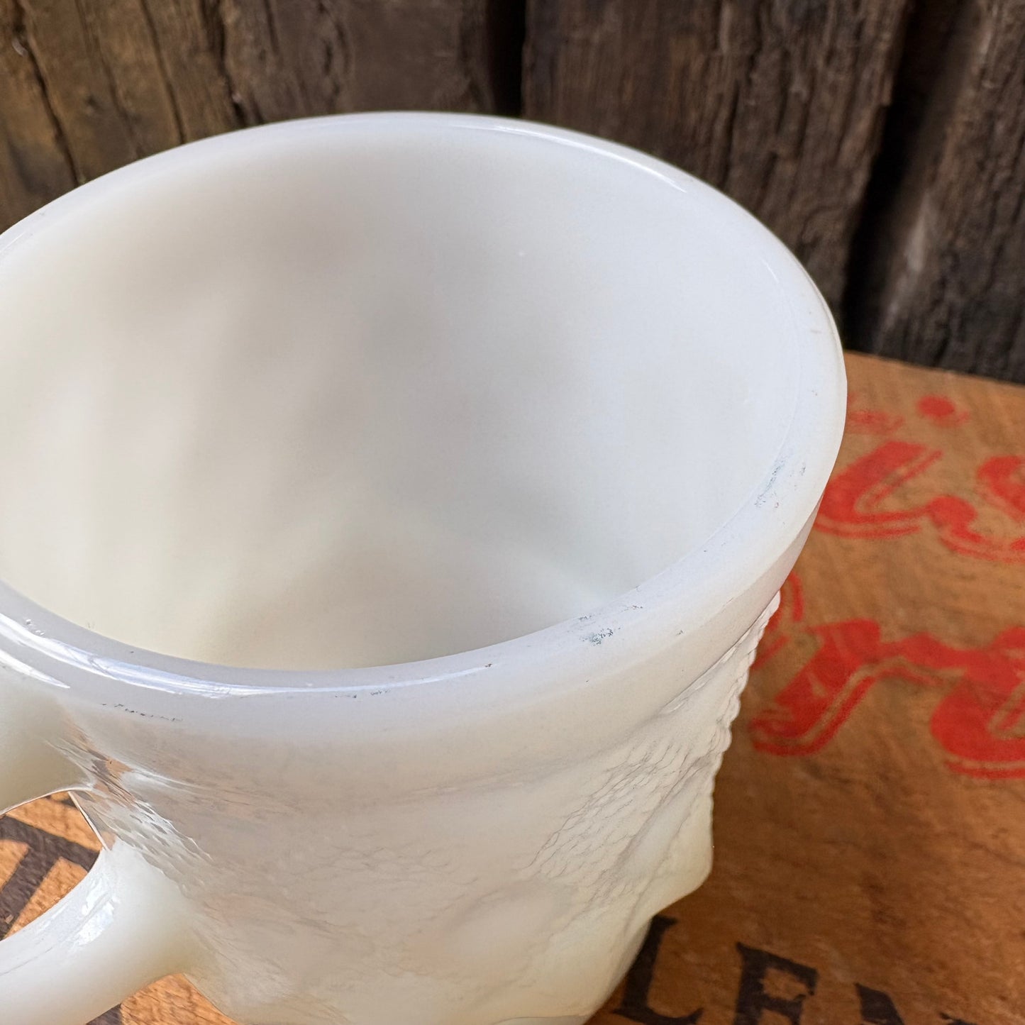 【1977- USA vintage】Fire-King Kimberley mug White