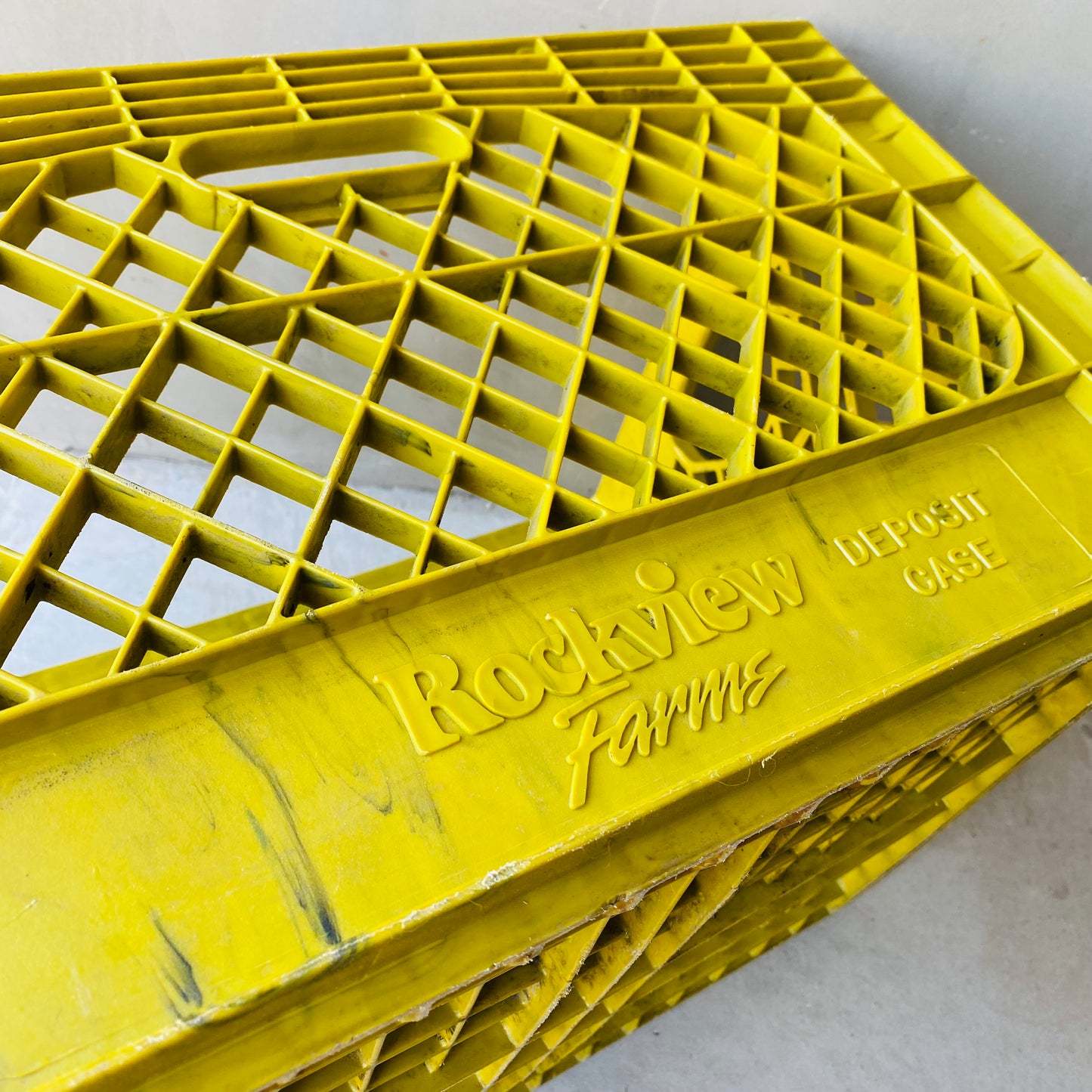 【USA vintage】 milk crate