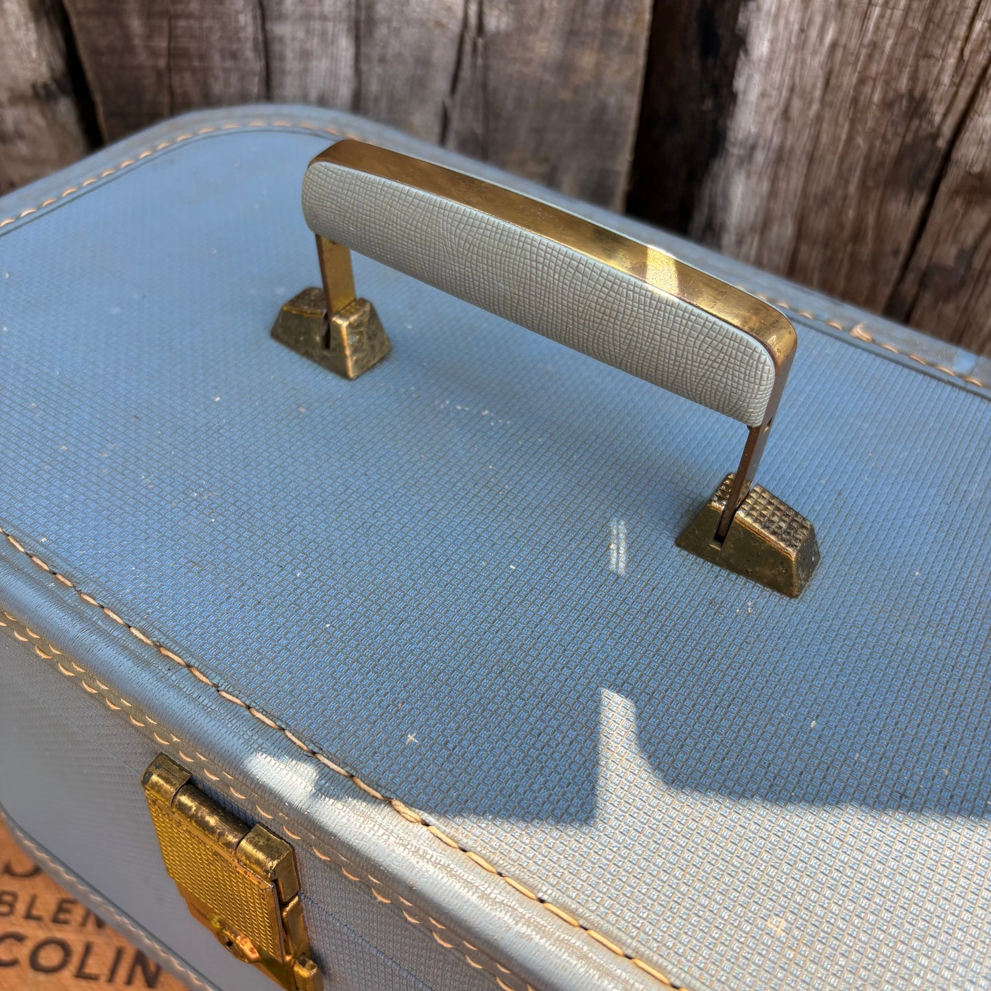 【1950s USA vintage】Baltimore Luggage Train Case