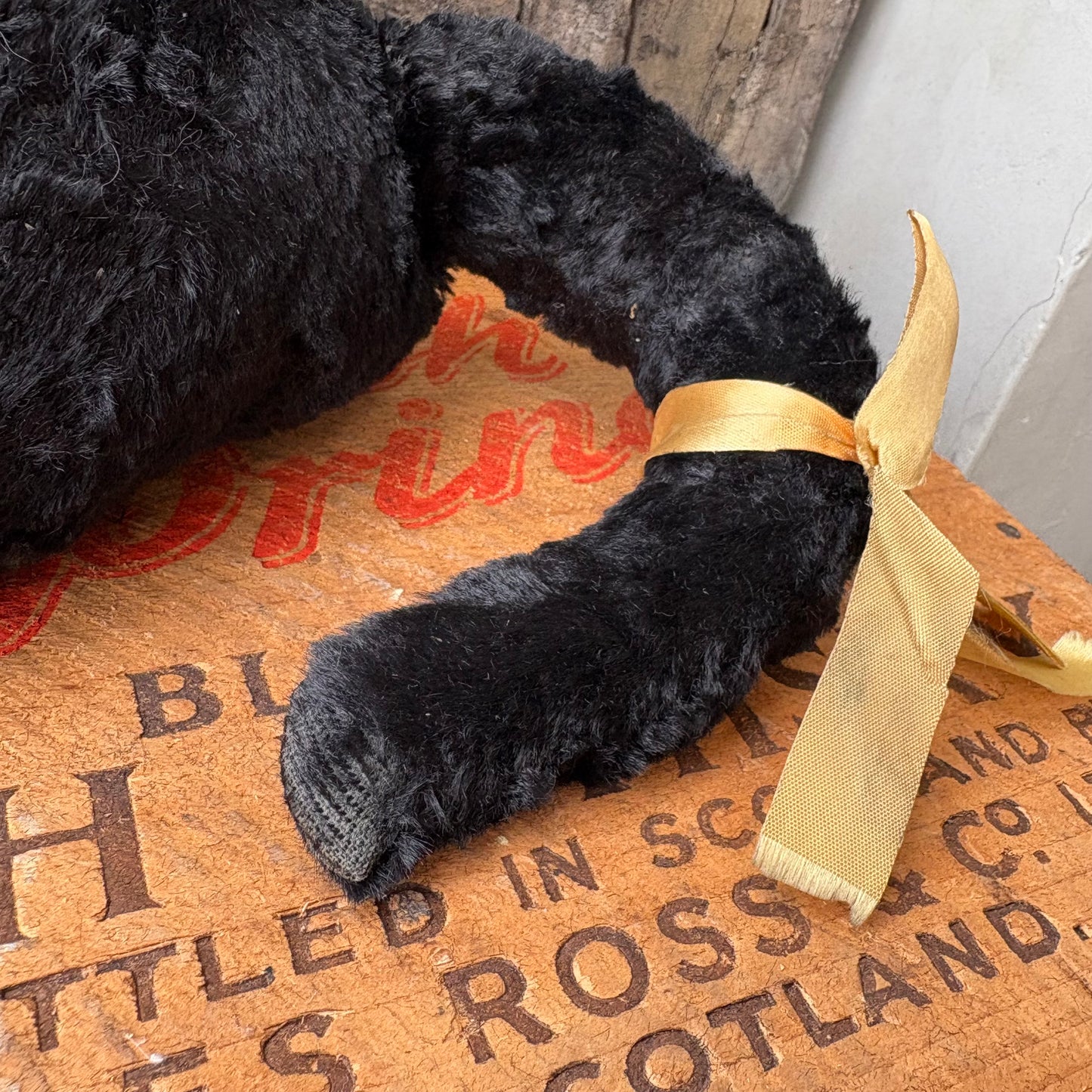 【1960s USA vintage】“Boo Boo Kitty” Black Cat Plush