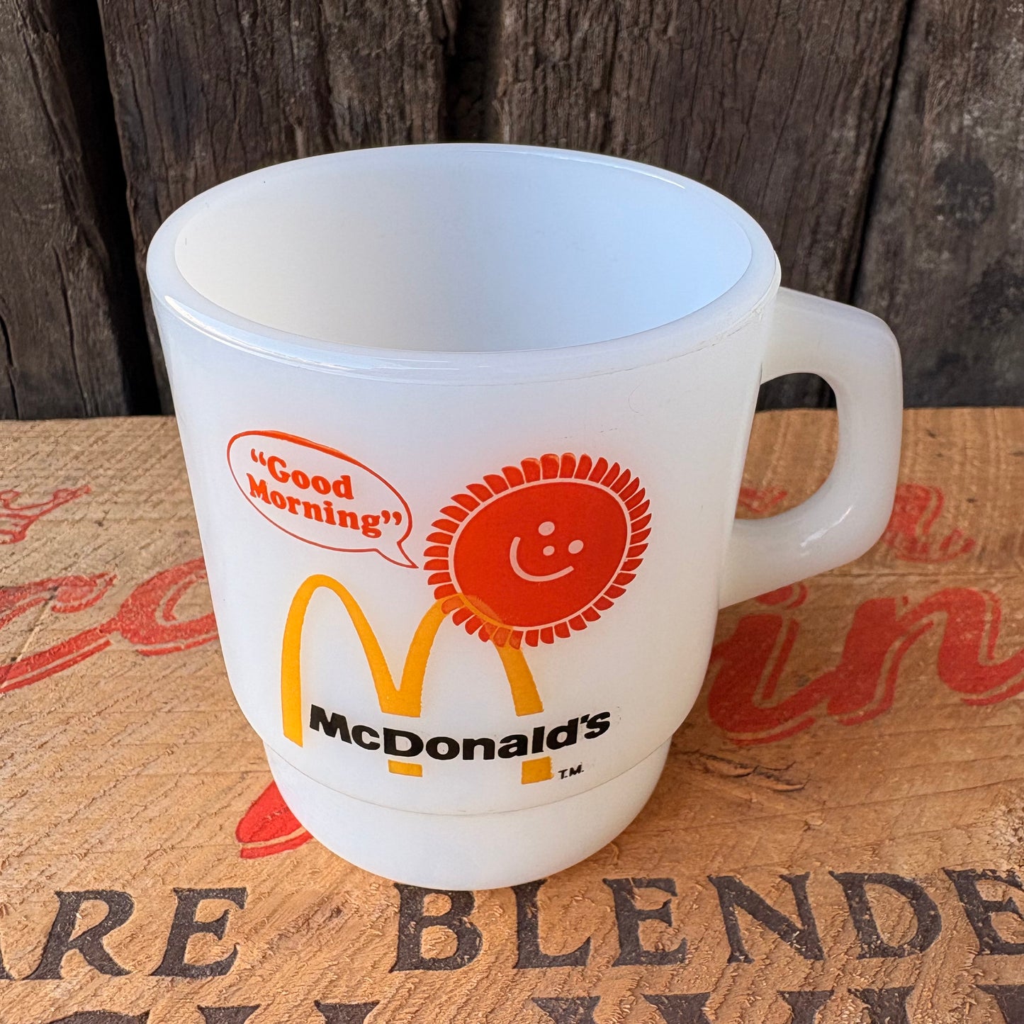【1960-1976 USA vintage】Fire-King McDonald's mug