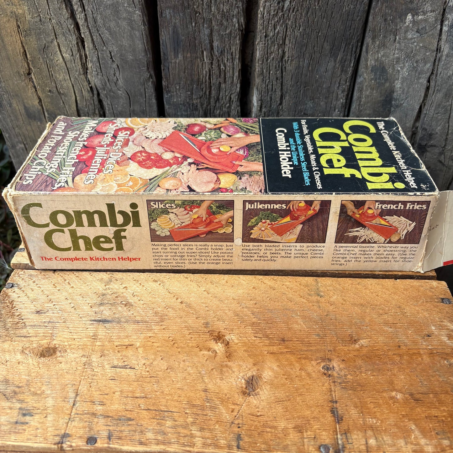 【1970s USA vintage】Combi Chef Combination Slicer-Chipper
