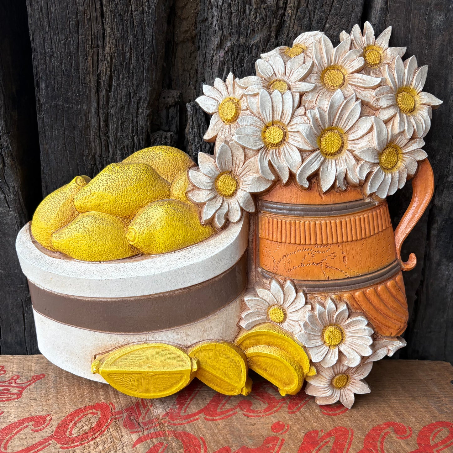 【1970s USA vintage】Homco Wall deco set