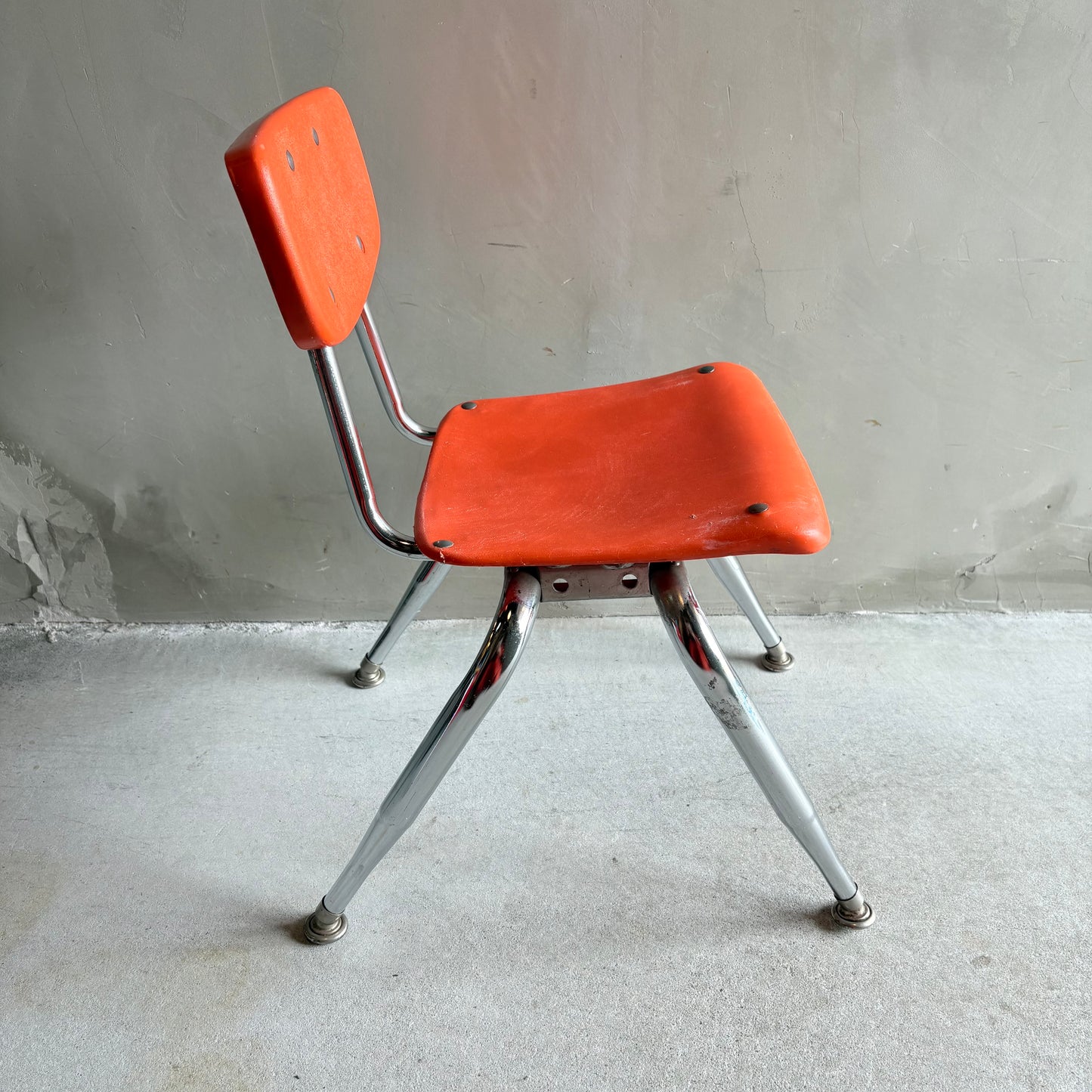 【USA vintage】VIRCO School Chair Orange