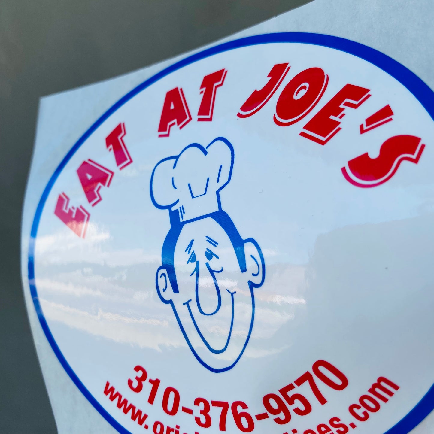 【USA】EAT AT JOE'S sticker