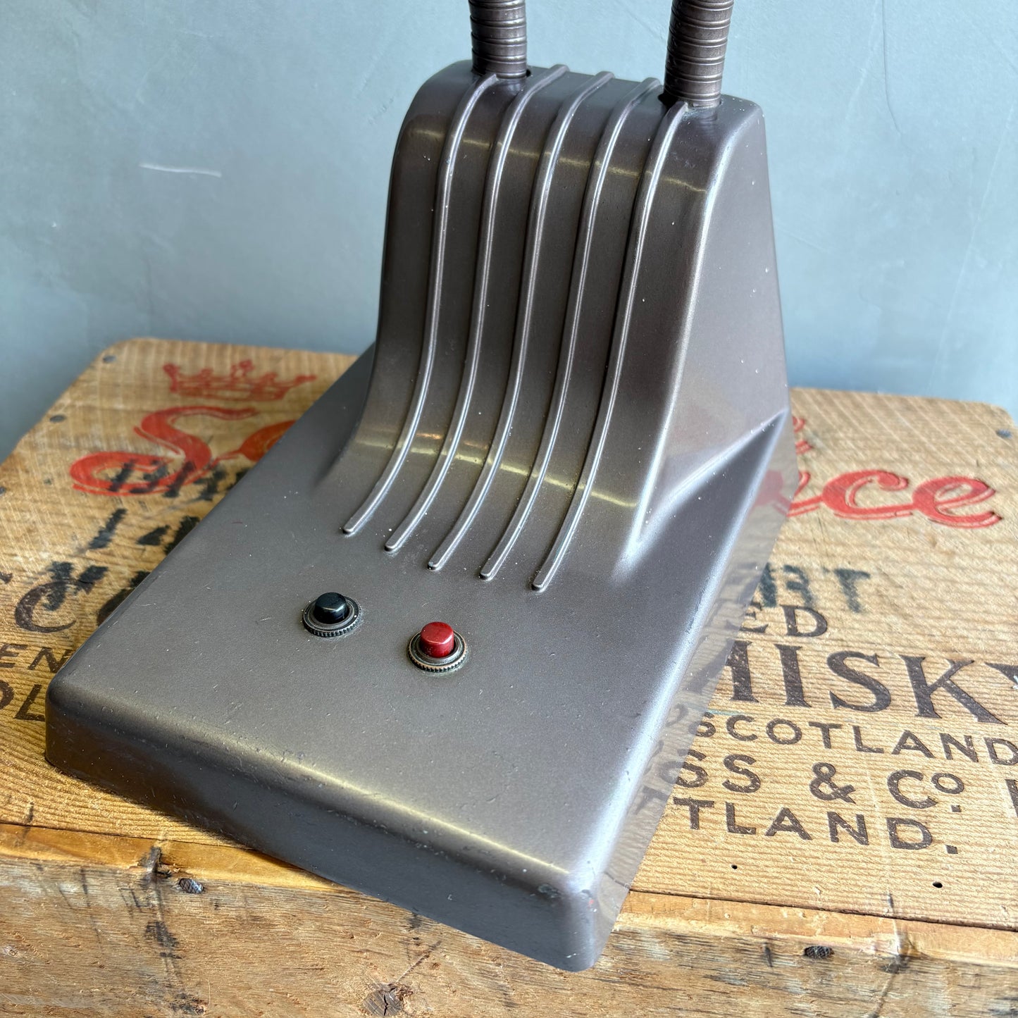 【1950s USA vintage】DAZOR Model 1000 Industrial Desk Lamp