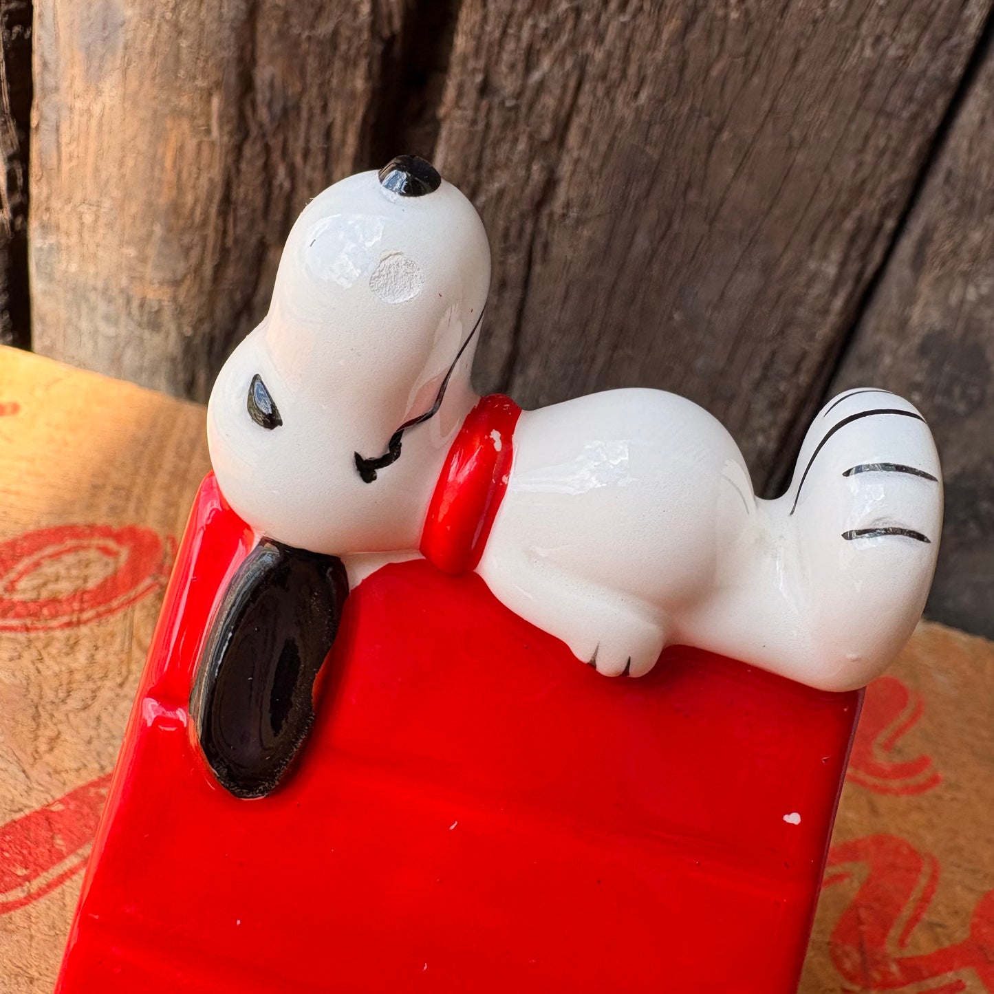 【1970s USA vintage】Determined Snoopy Coin Bank