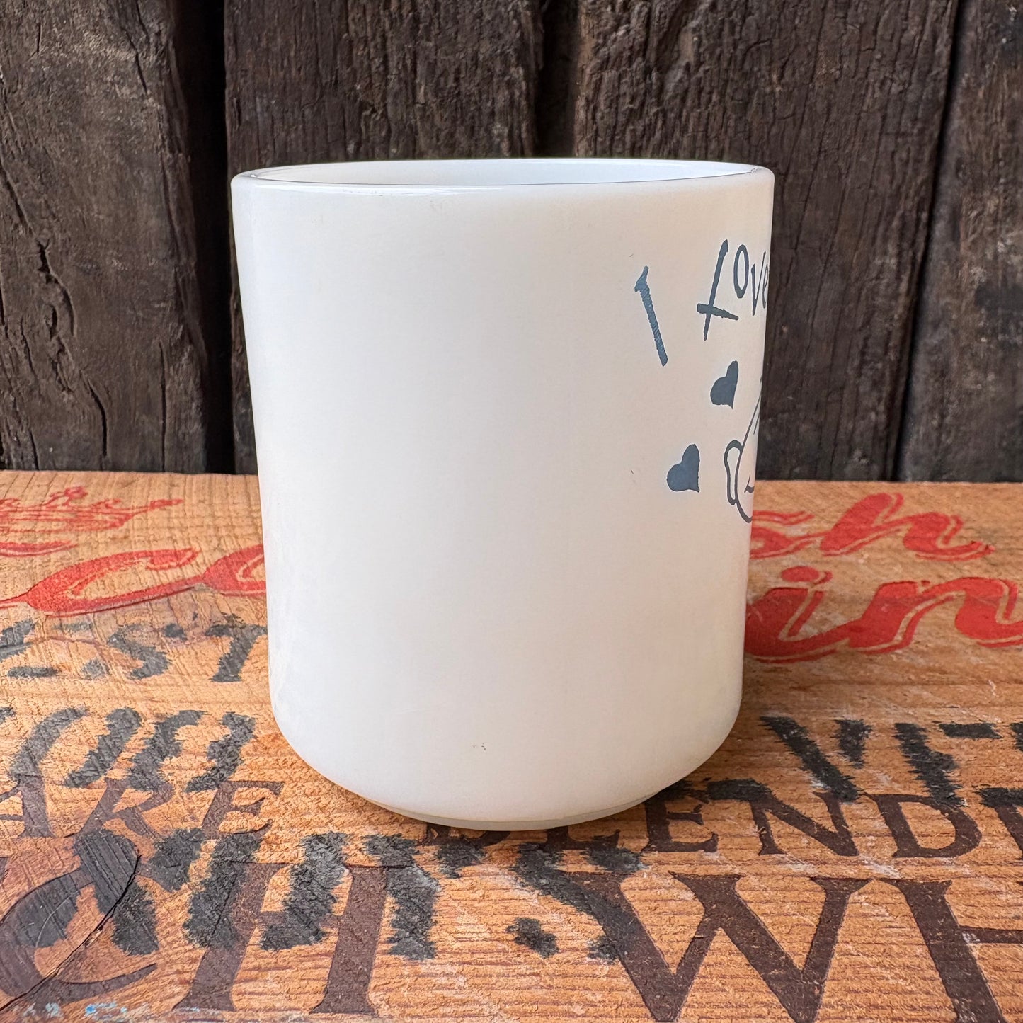 【USA vintage】HAZEL ATLAS mugcup Grandma