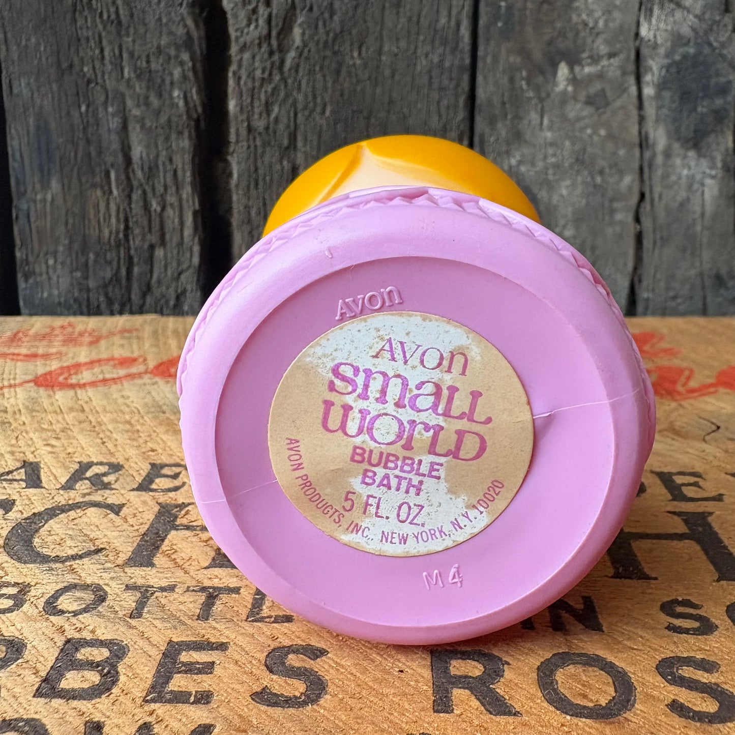 【1970s USA vintage】AVON Small World bottle