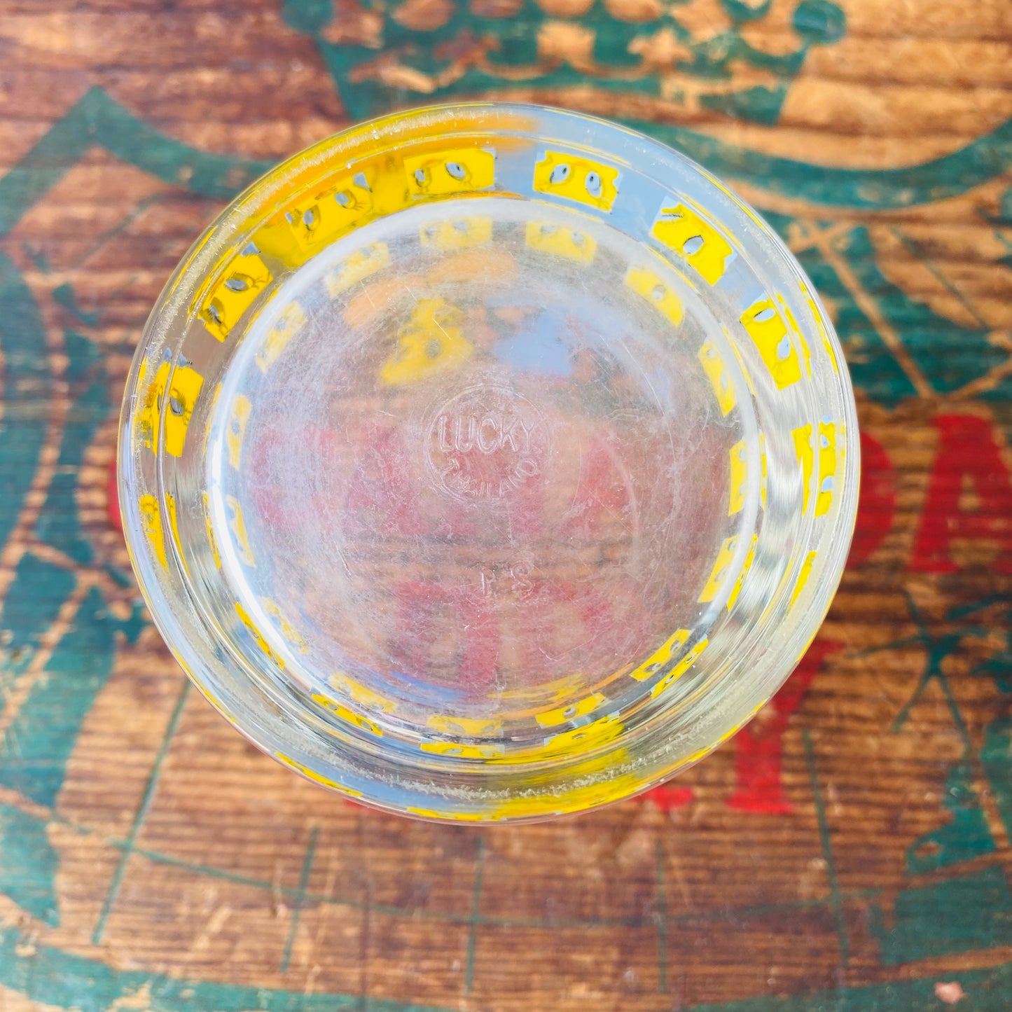 【vintage】LUKEY Tweety glass