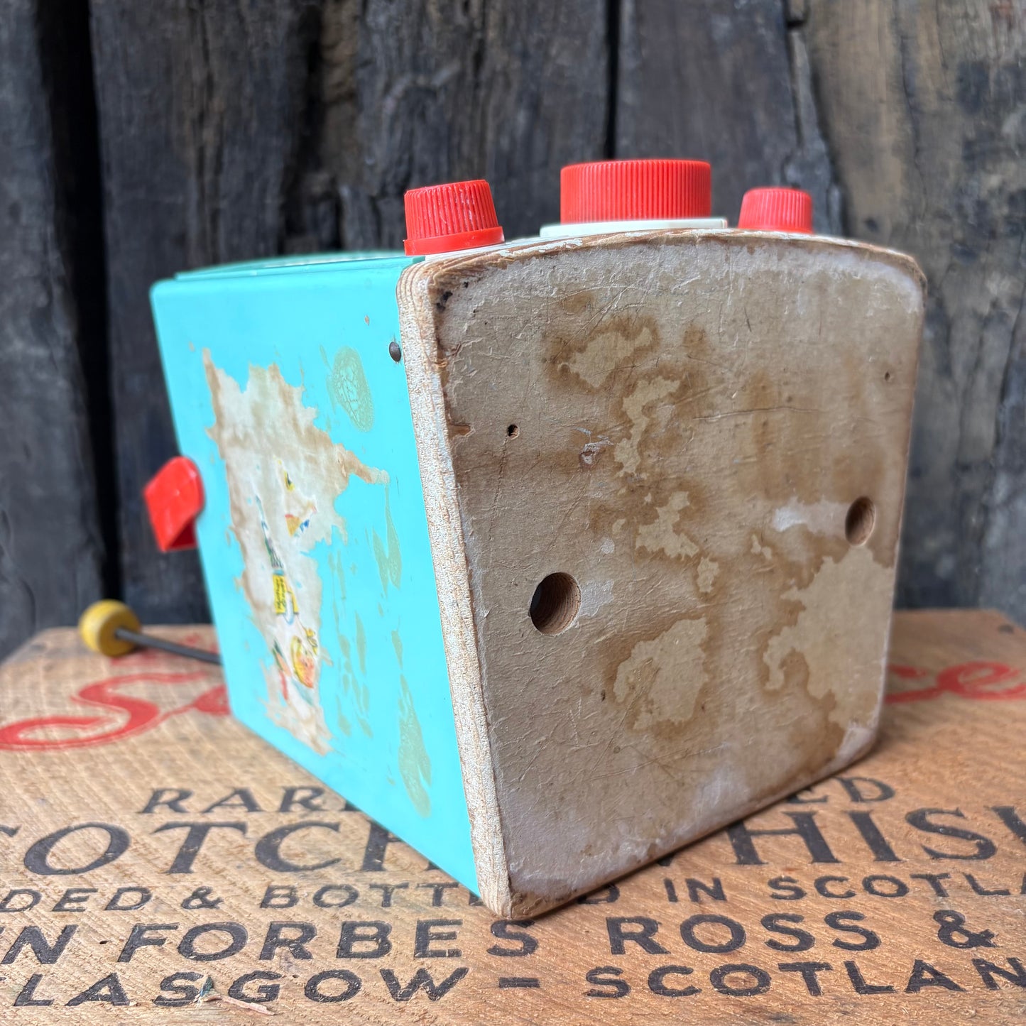 【1960s USA vintage】Fisher-Price PEEK-A-BOO Screen TV