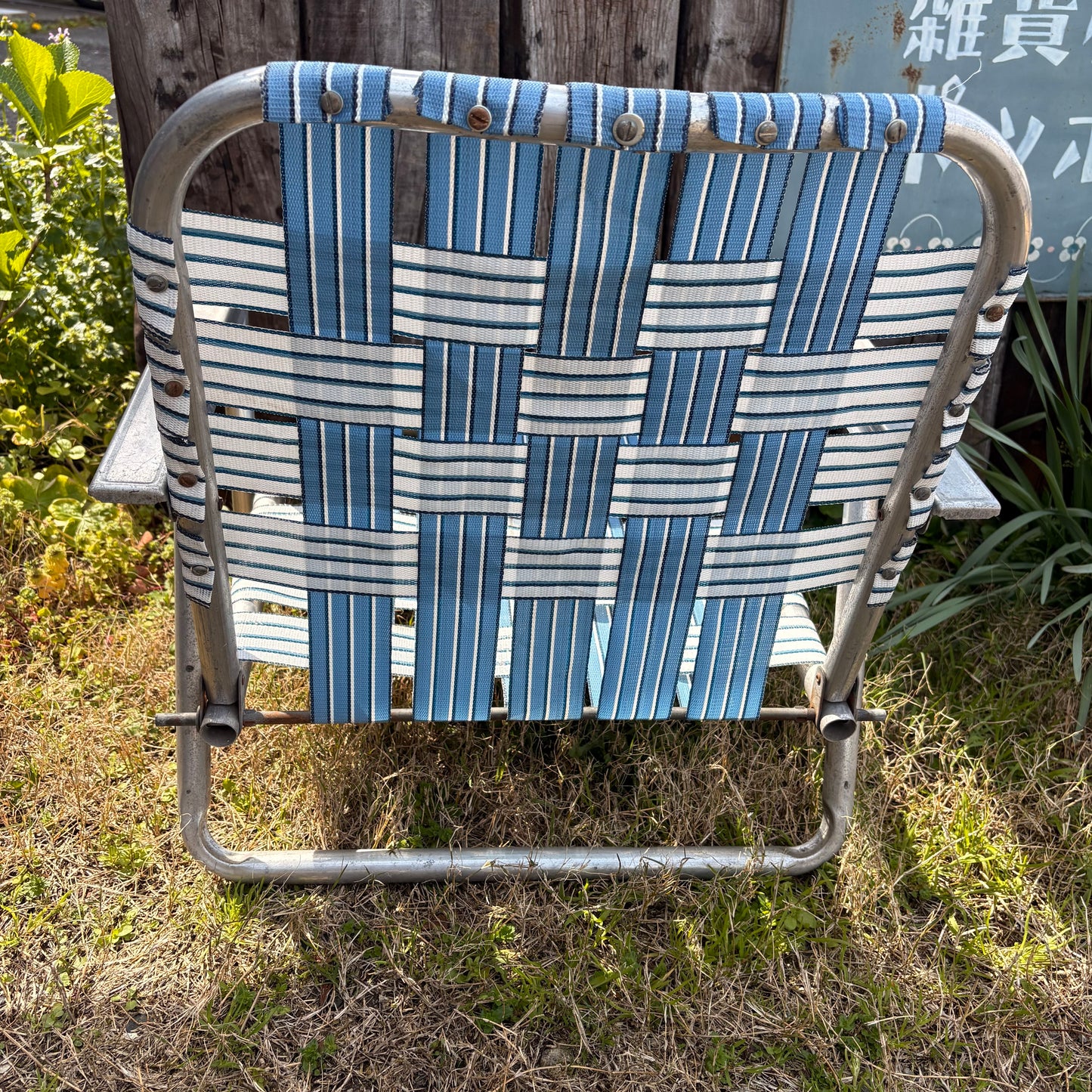 【1960s-1970s USA vintage】Folding Lawn Chair