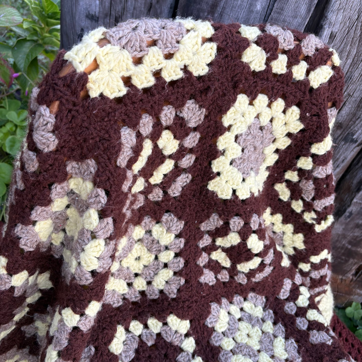 【USA vintage】granny blanket