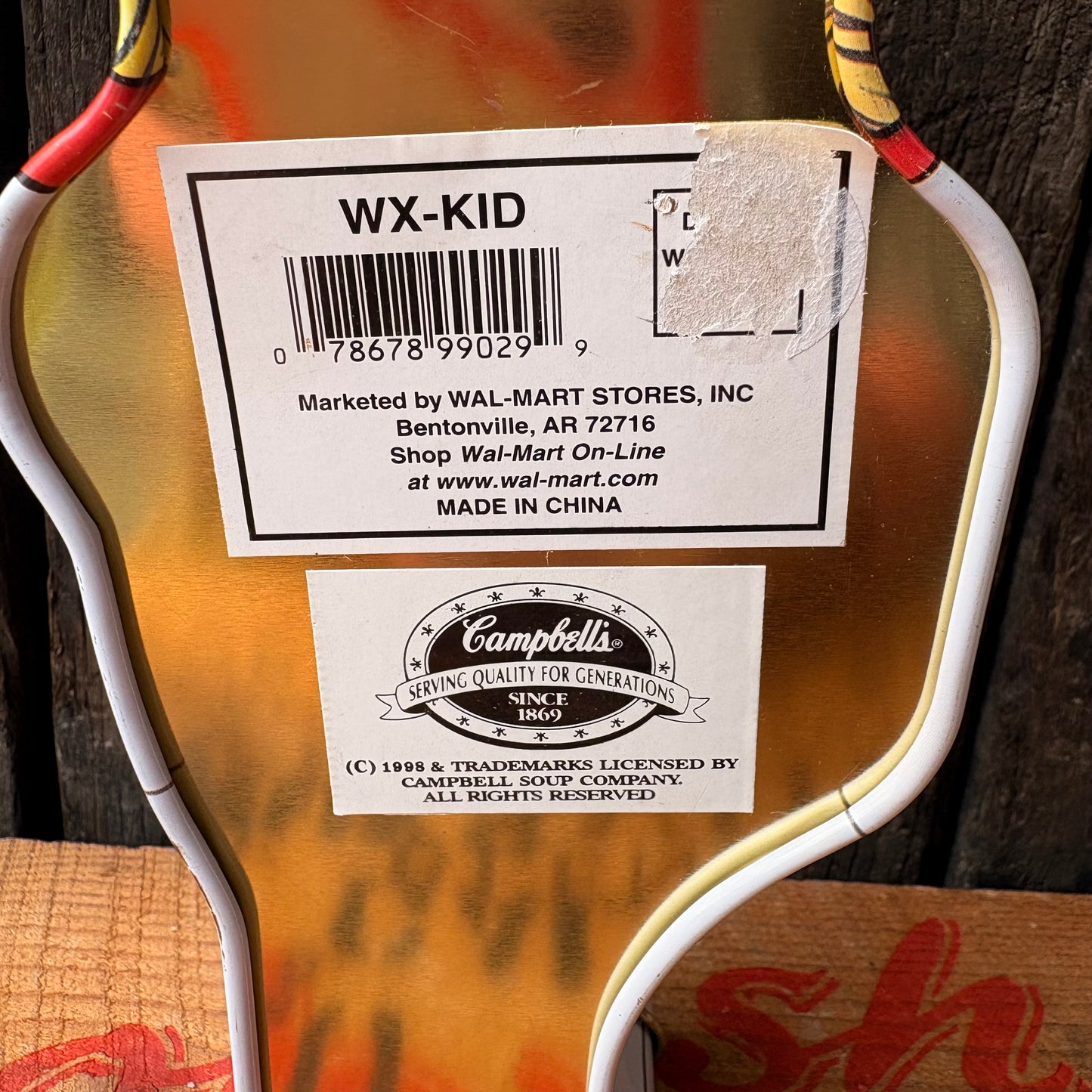 【1998 USA】 Campbell’s Soup Kids Chef Tin Container