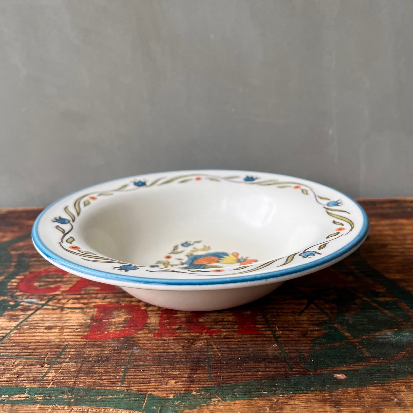 【USA vintage】Metlox Poppytrail California ROOSTER Small Plate