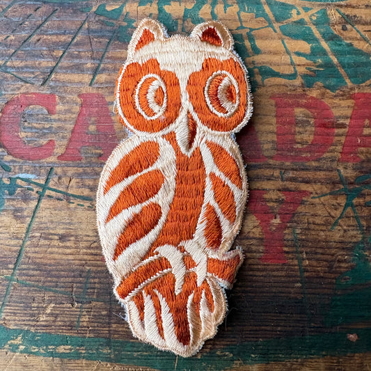 【1970s USA vintage】Wappen owl