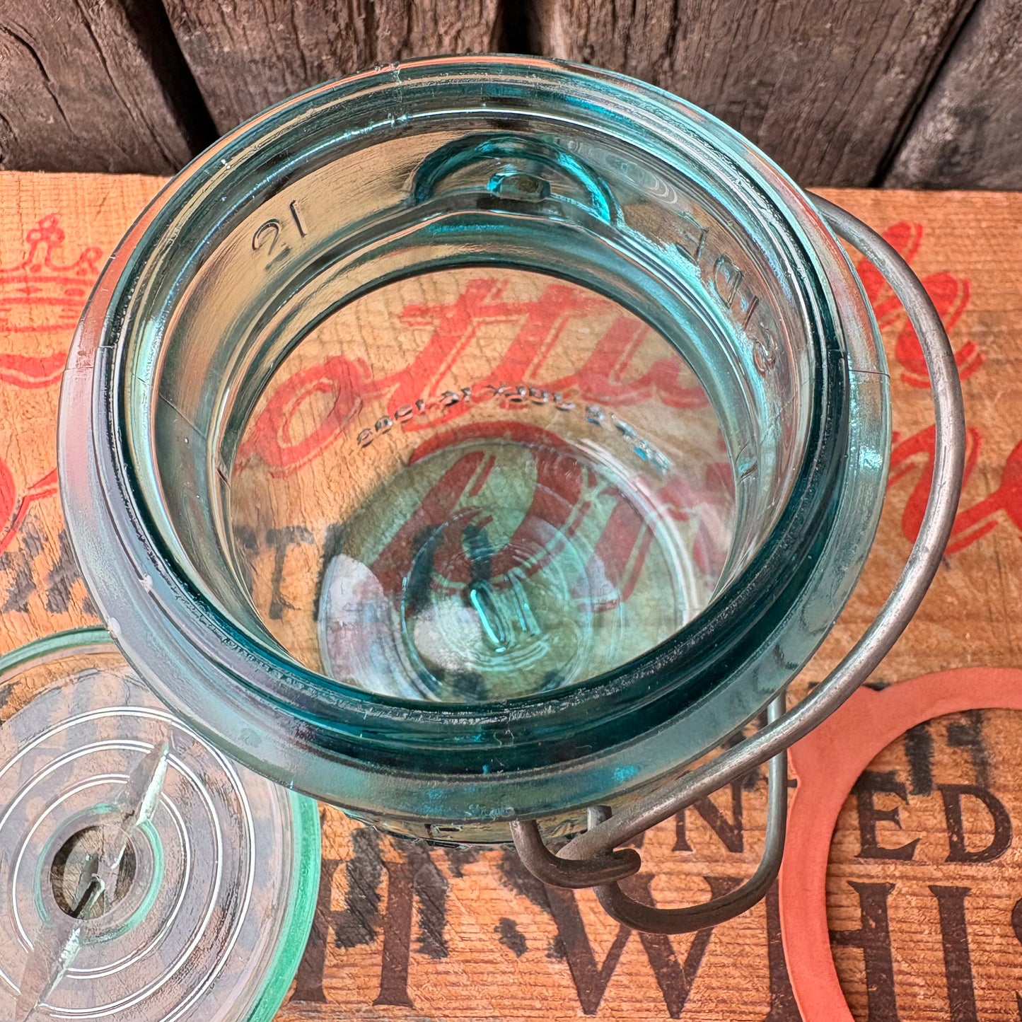 【USA vintage】BANNER WIDE MOUTH Fruit Jar