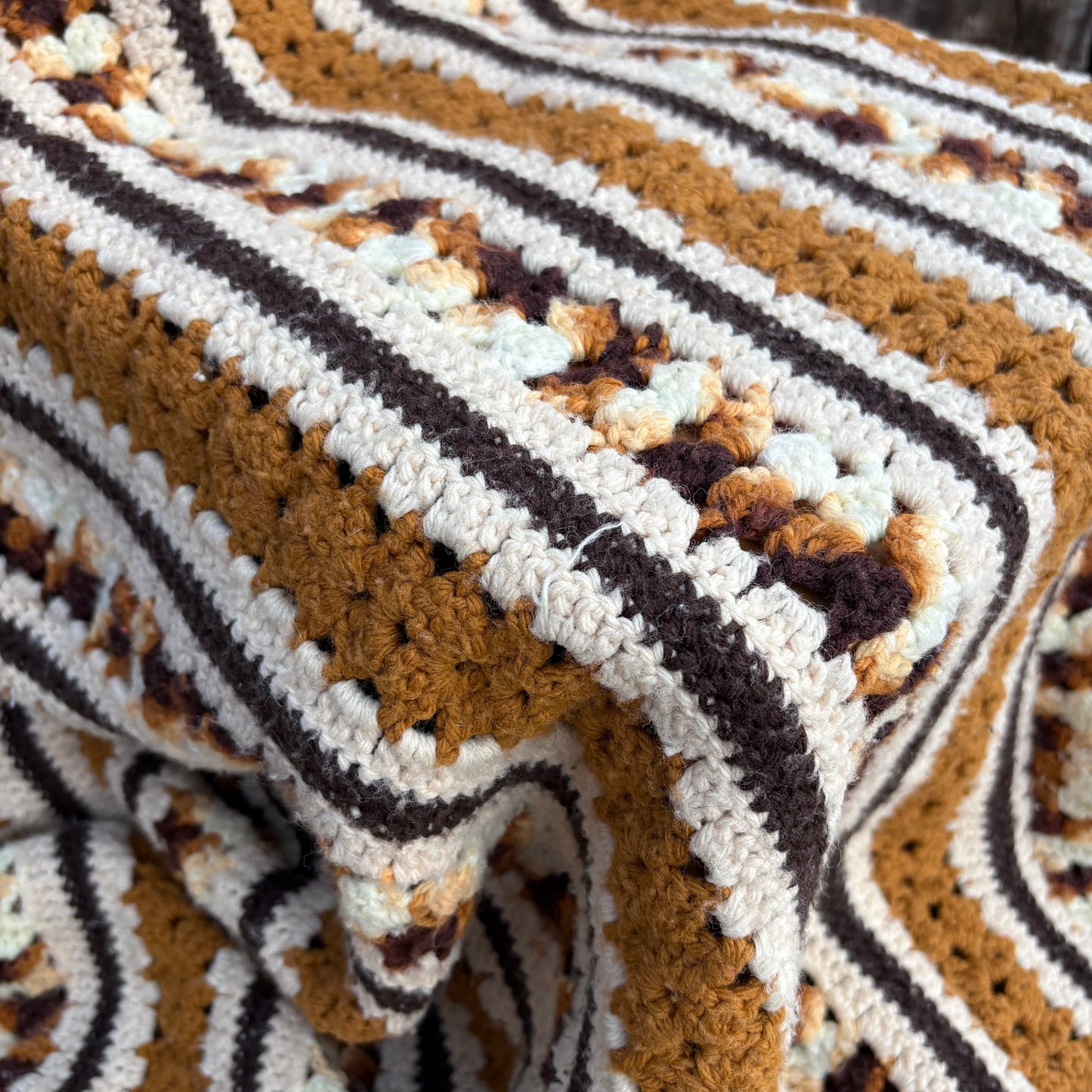 【 USA vintage】granny blanket