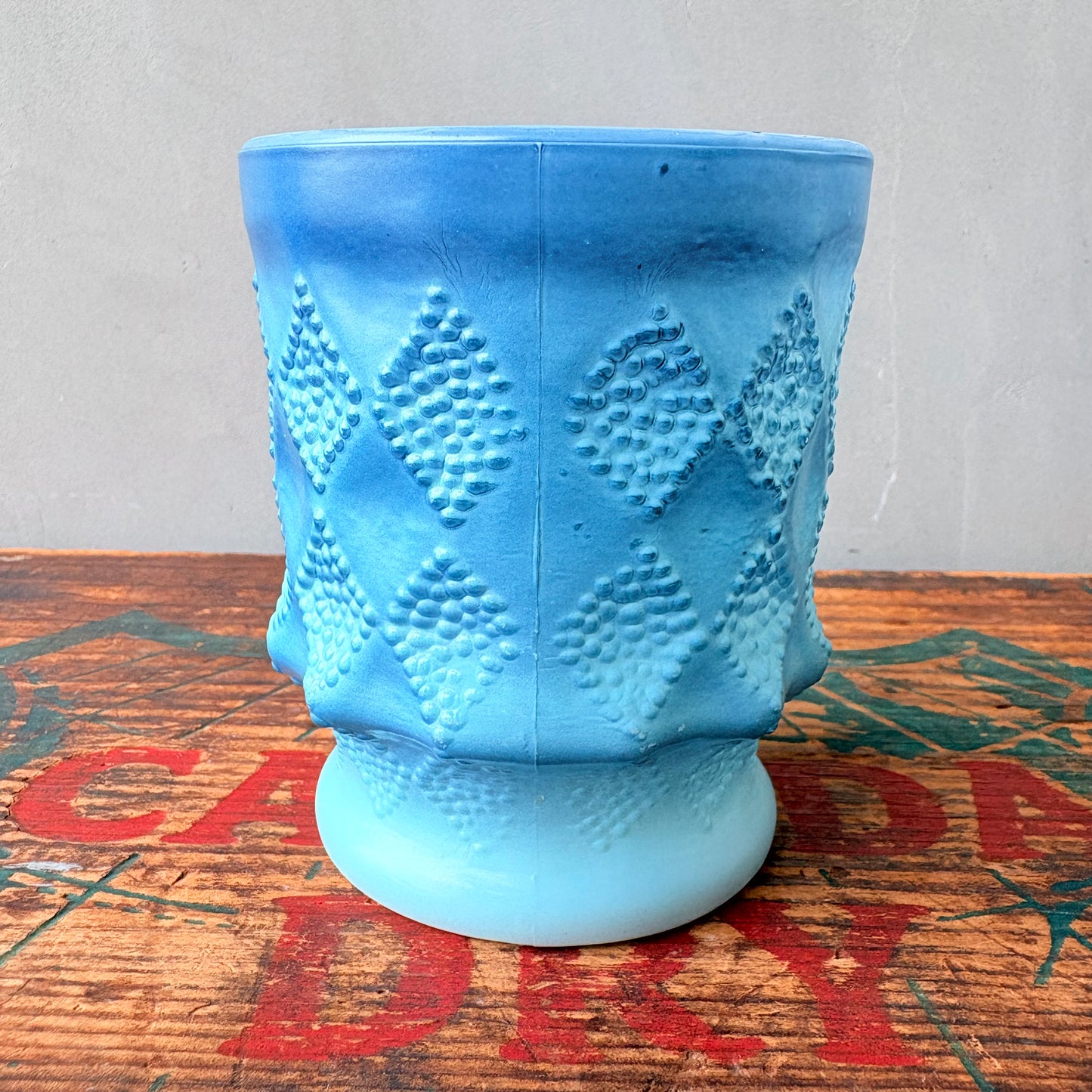 【1977- USA vintage】Fire-King Kimberley mug Blue